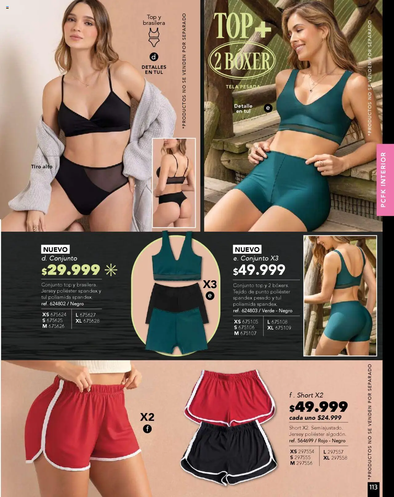 Pacifika revista - valida desde el 01.08.2025 | Página: 122 | Productos: Short, Top, Conjunto
