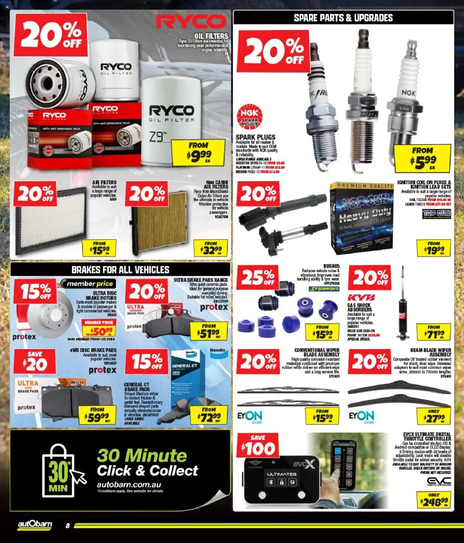 Autobarn catalogue - valid from 25.03.2026 | Page: 8 | Products: Diamond, Oil, Controller, Phone