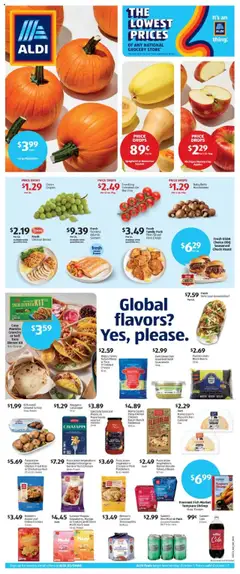 Preview of Aldi weekly ads valid from 01.10.2025