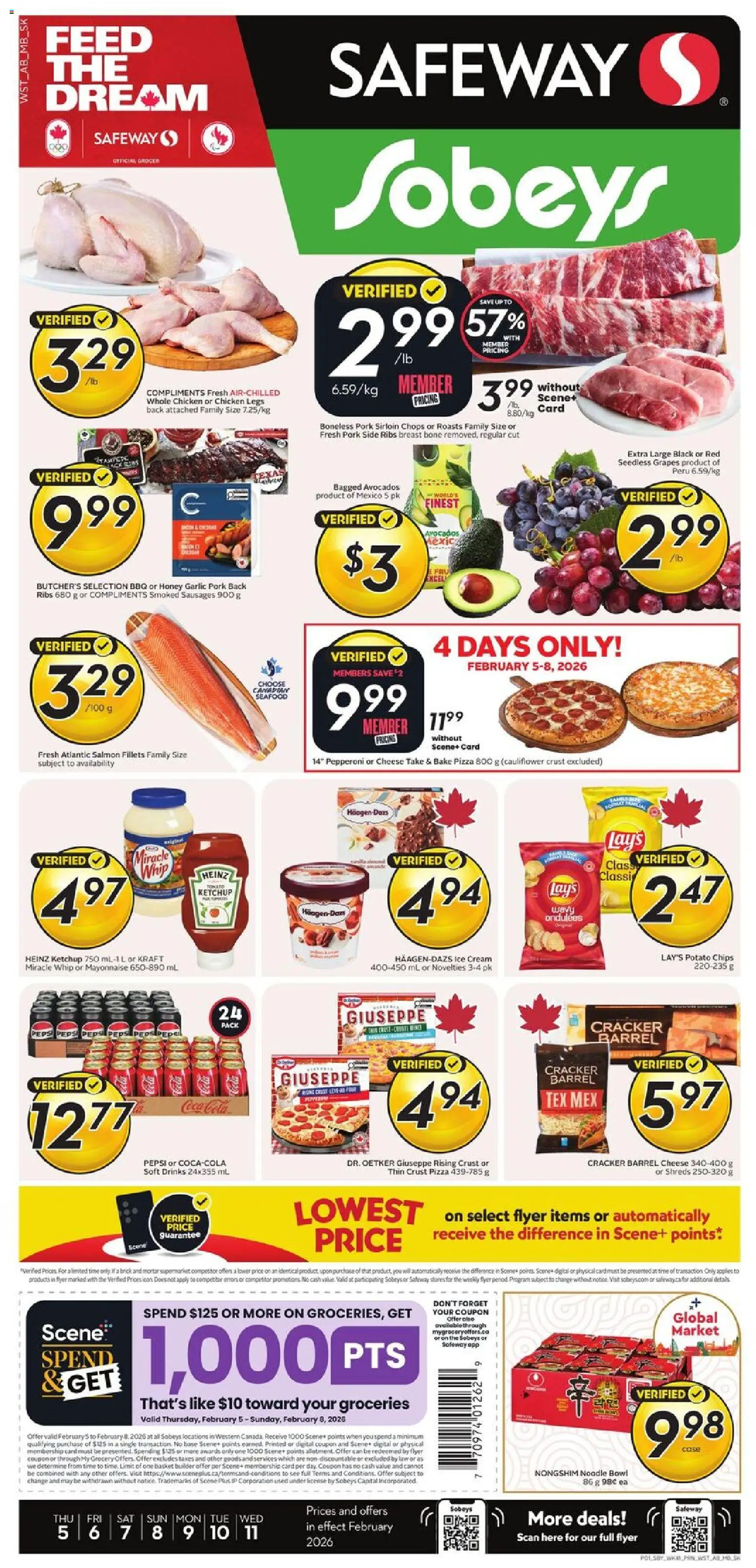 Safeway flyer valid from 05.02.2026 | Page: 1