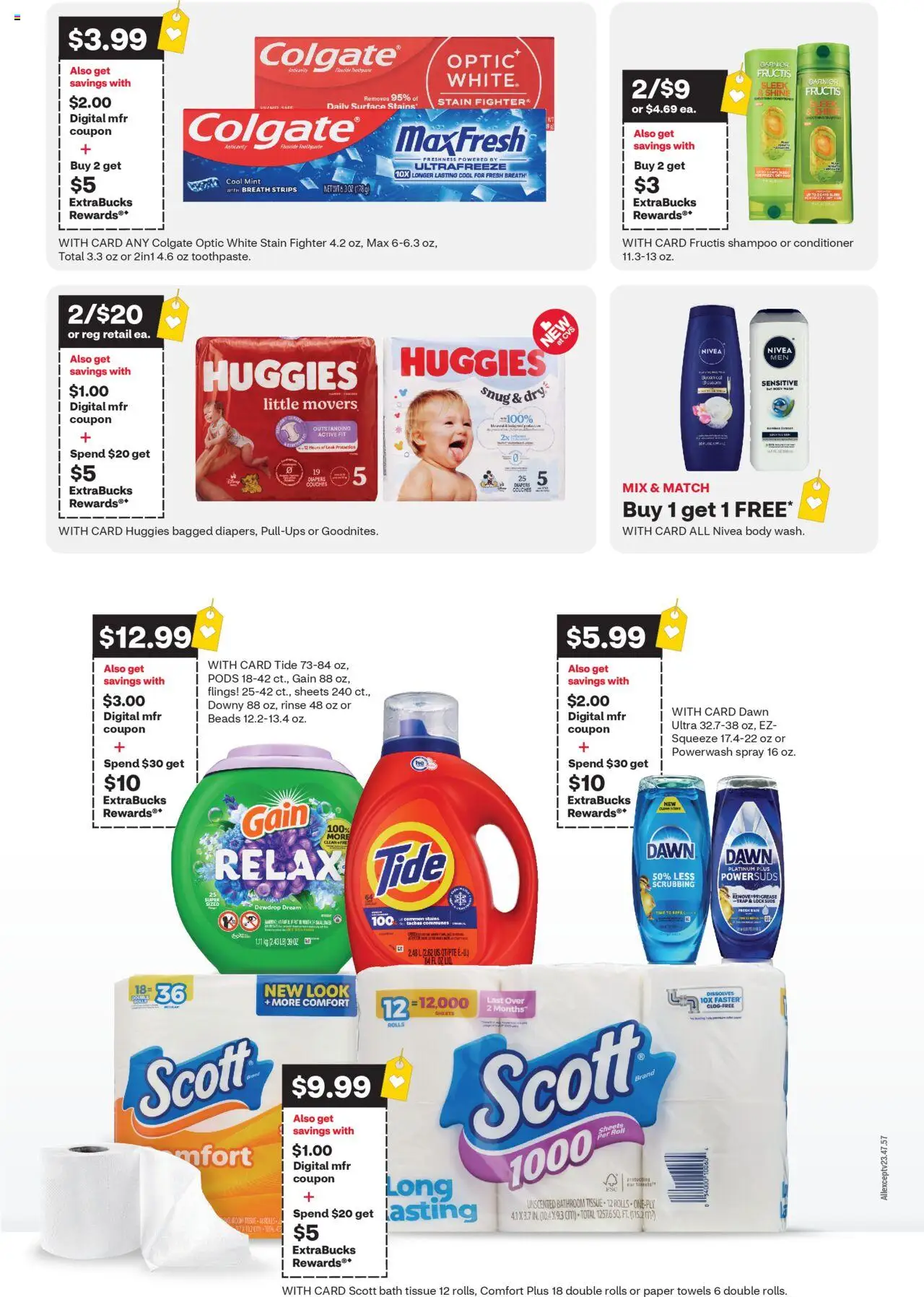 CVS Pharmacy Weekly Ad - FL - valid from 12.10.2025 | Page: 2 | Products: Bath, Shampoo, Conditioner