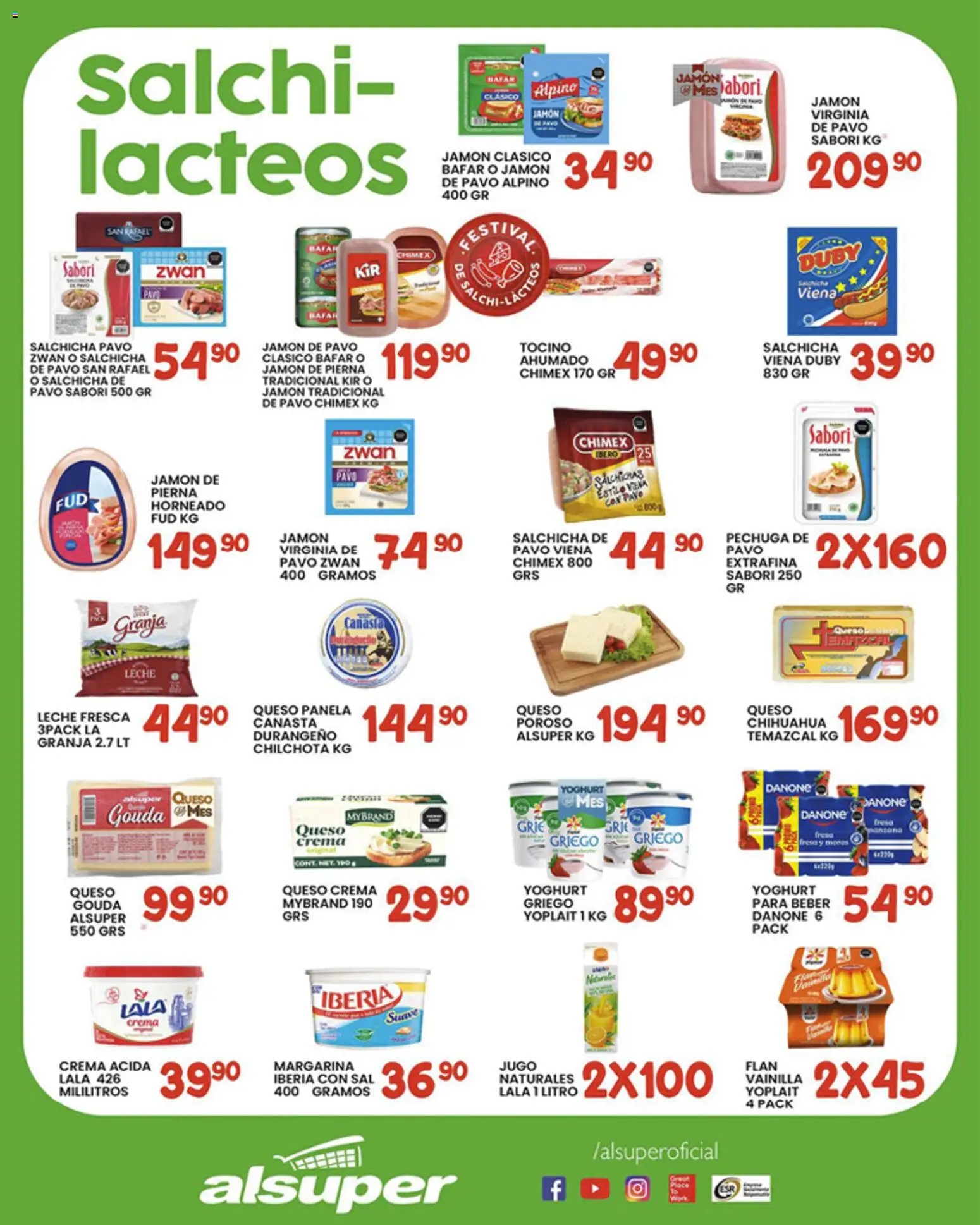 Nuevas ofertas de Alsuper válidas en toda la República Mexicana desde el 10.02.2026. ¡Encuentra las mejores ofertas en Alsuper folleto Durango! | Página: 3