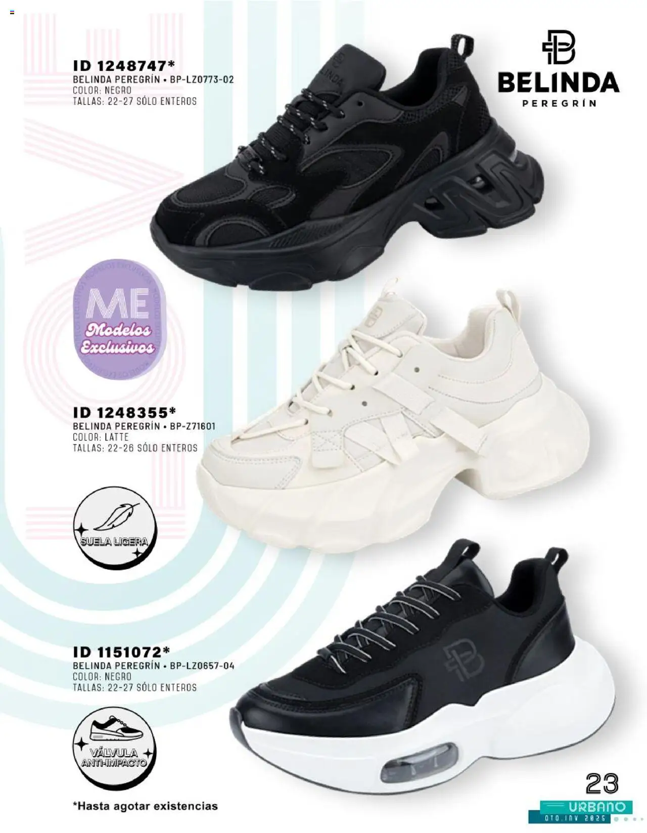 Nuevas ofertas de Price Shoes válidas en toda la República Mexicana desde el 24.07.2025. ¡Encuentra las mejores ofertas en Price Shoes catálogo Urbano otoño / invierno 2025! | Página: 23 | Productos: Válvula