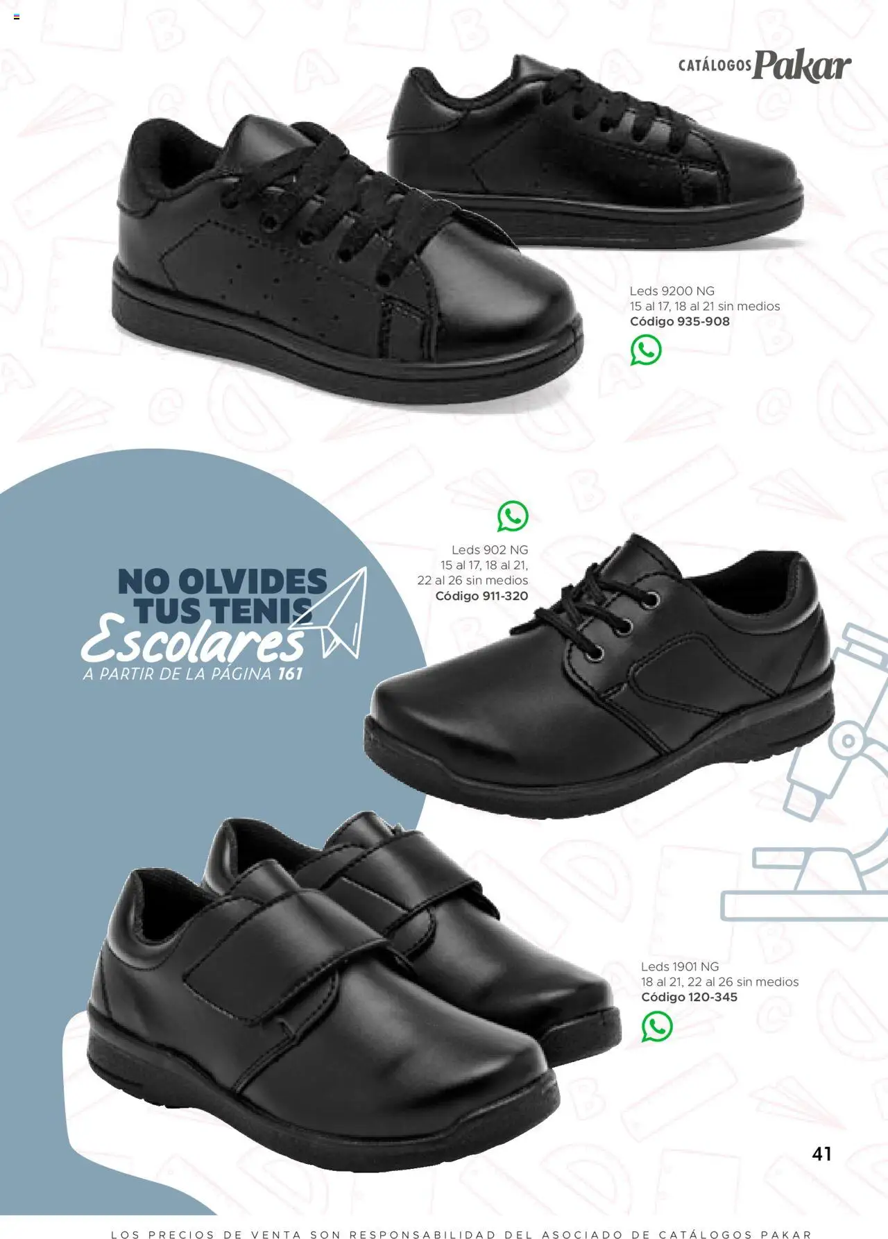 Nuevas ofertas de SC Pakar válidas en toda la República Mexicana desde el 24.07.2025. ¡Encuentra las mejores ofertas en SC Pakar - Catálogo Nino otoño / invierno! | Página: 41 | Productos: Tenis