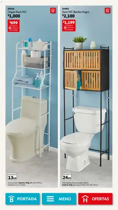 Vista previa de Betterware campaña 12 2025, nuevo folleto de la tienda, válido en México a partir del 01.12.2025 | Página: 12 | Productos: Repisa, Wc