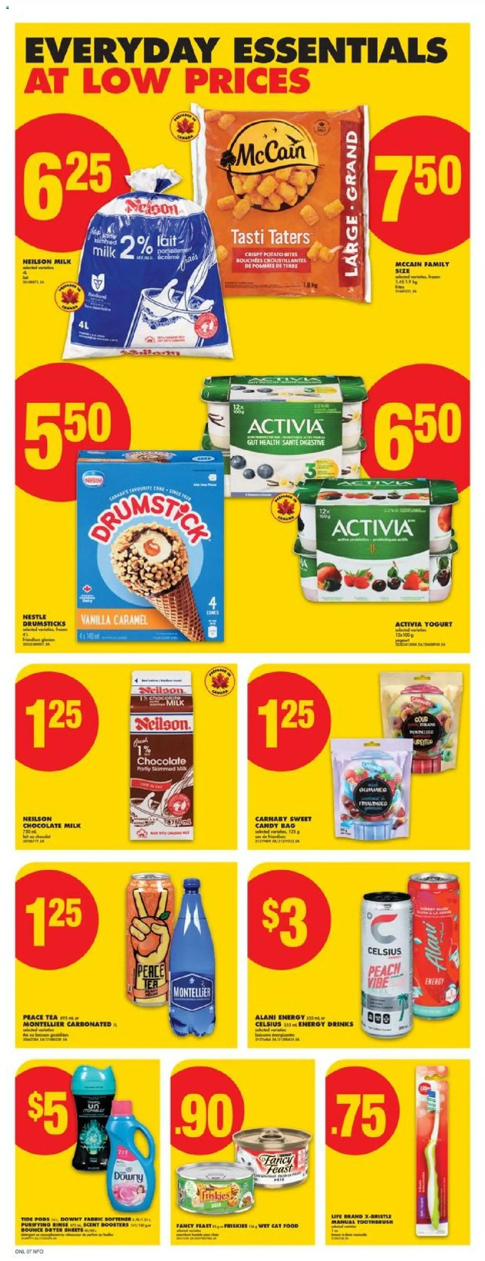 No Frills flyer valid from 20.11.2025 | Page: 11 | Products: Cream, Ice cream, Bag, Fabric softener