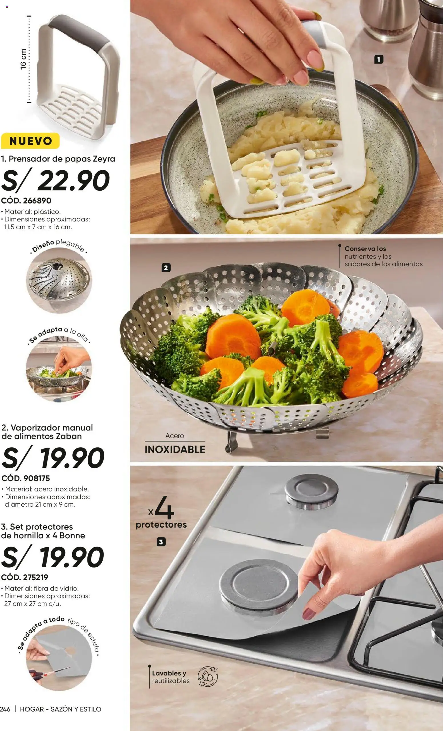 Catálogo Azzorti válido desde 26.01.2026 | Página: 247 | Productos: Papas, Hornilla