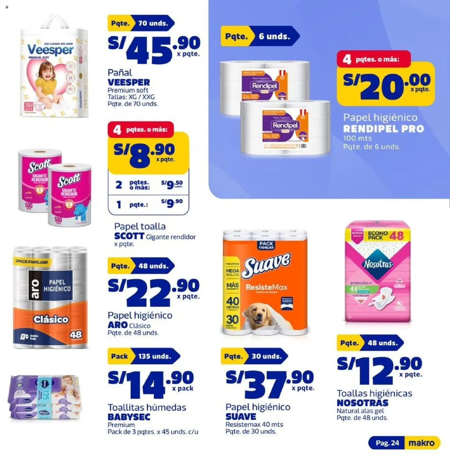 Catálogo Makro válido desde 15.01.2026 | Página: 24 | Productos: Toalla