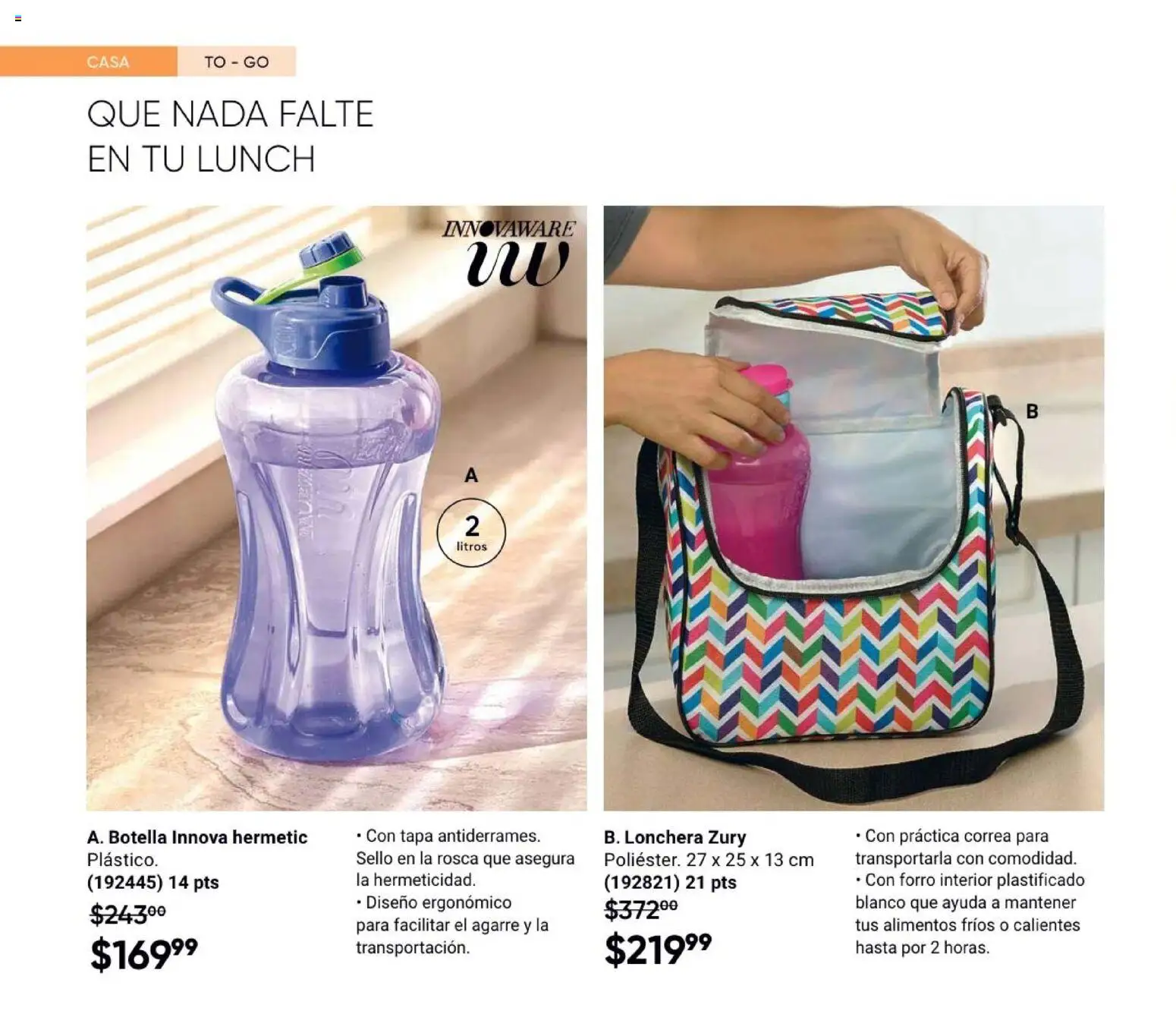 Nuevas ofertas de AVON válidas en toda la República Mexicana desde el 13.03.2026. ¡Encuentra las mejores ofertas en AVON Casa & Estilo 5 2026! | Página: 130