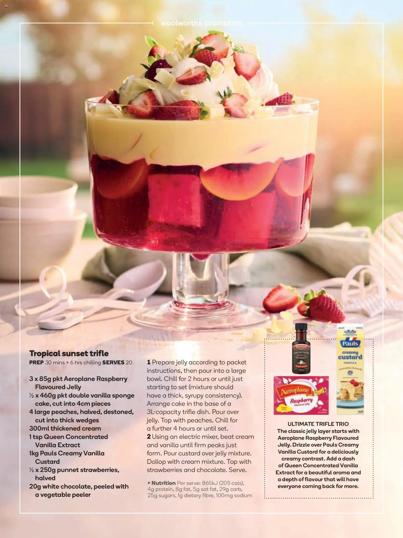 Woolworths catalogue - valid from 01.12.2025 | Page: 84 | Products: Strawberries, Cream, Sponge, Raspberry