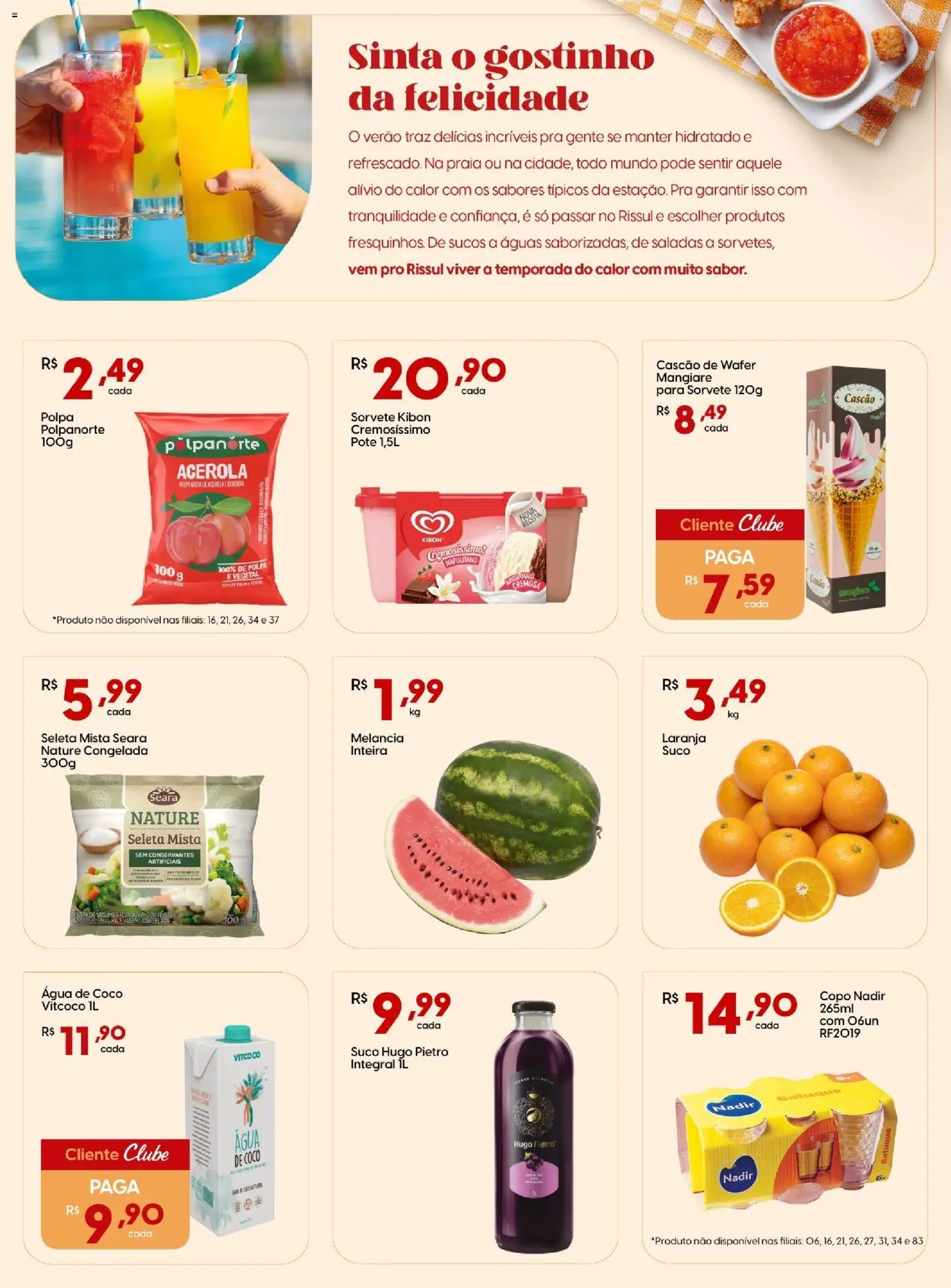 Rissul Folheto - válido de 15.01.2026 | Página: 2 | Produtos: Coco, Água de coco, Couve, Acerola