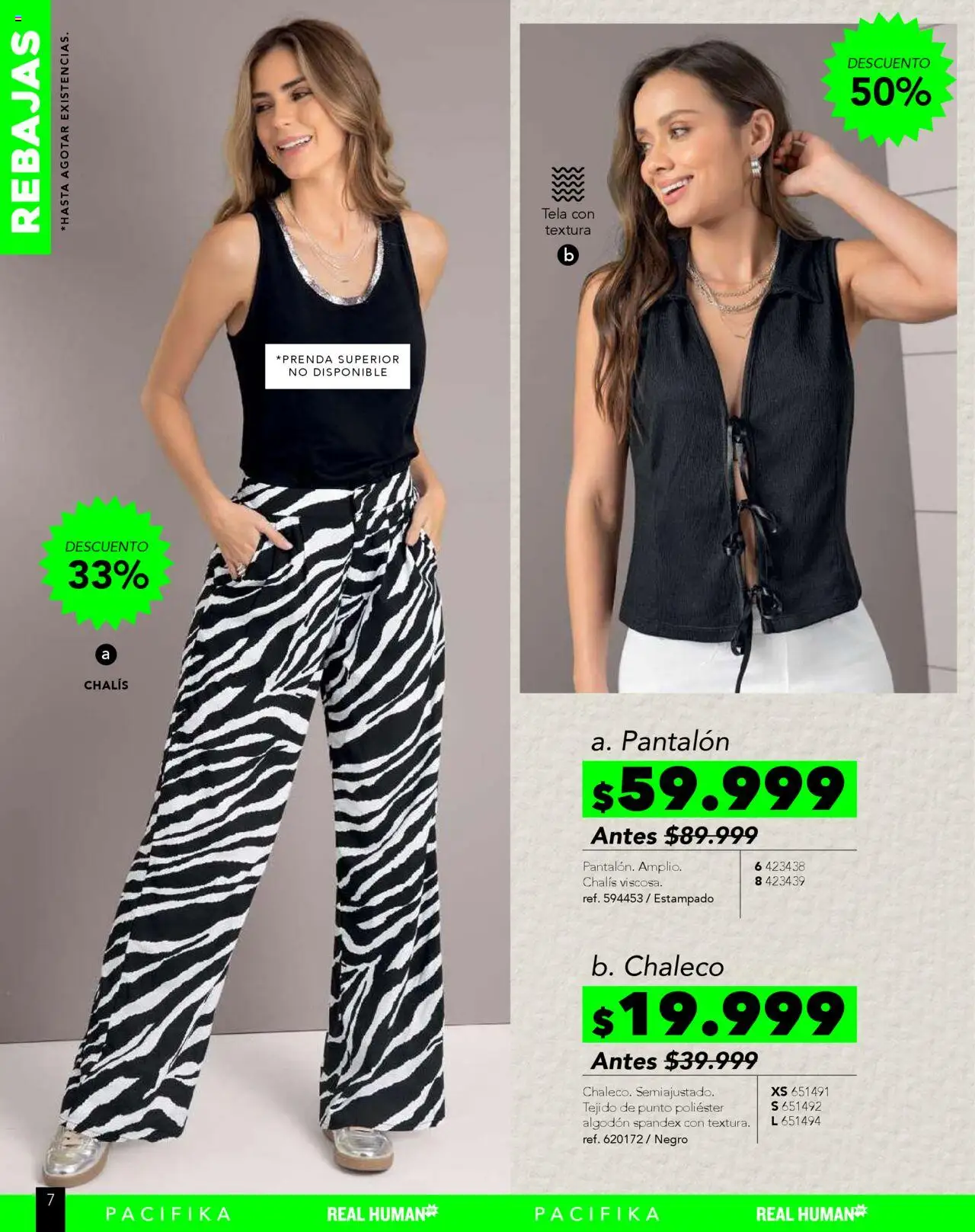 Pacifika revista - valida desde el 16.06.2025 | Página: 186 | Productos: Algodón, Chaleco