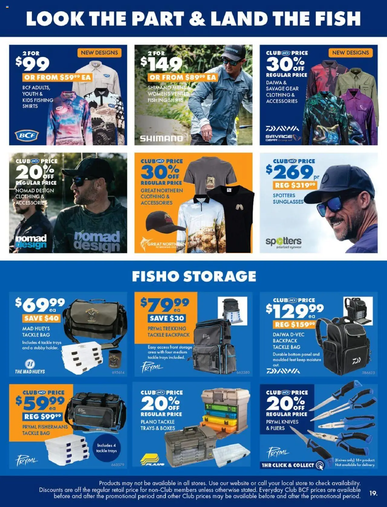 BCF catalogue - valid from 16.09.2025 | Page: 19 | Products: Fish, Accessories, Backpack, Bag