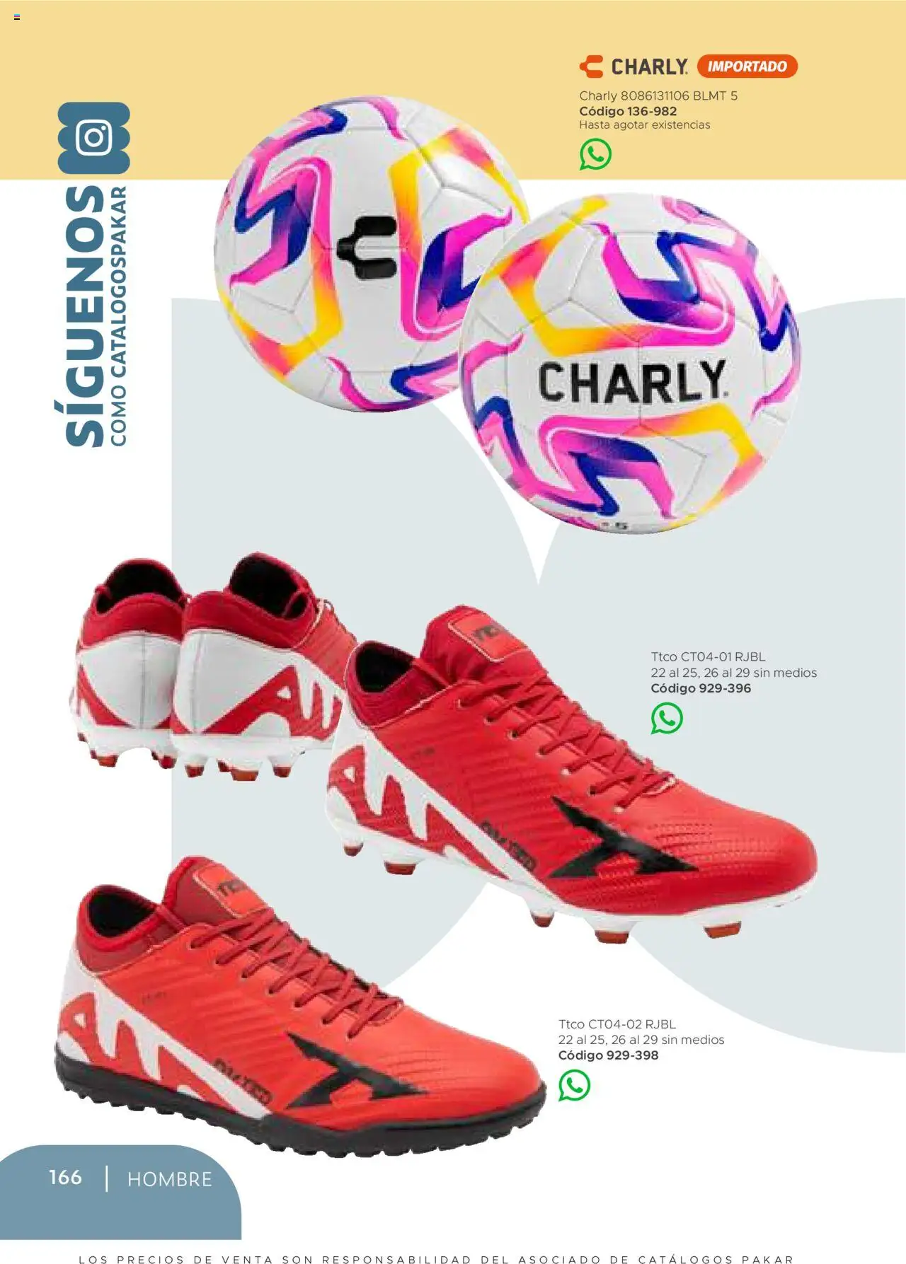 Nuevas ofertas de SC Pakar válidas en toda la República Mexicana desde el 24.07.2025. ¡Encuentra las mejores ofertas en SC Pakar - Catálogo Hombre otoño / invierno! | Página: 166