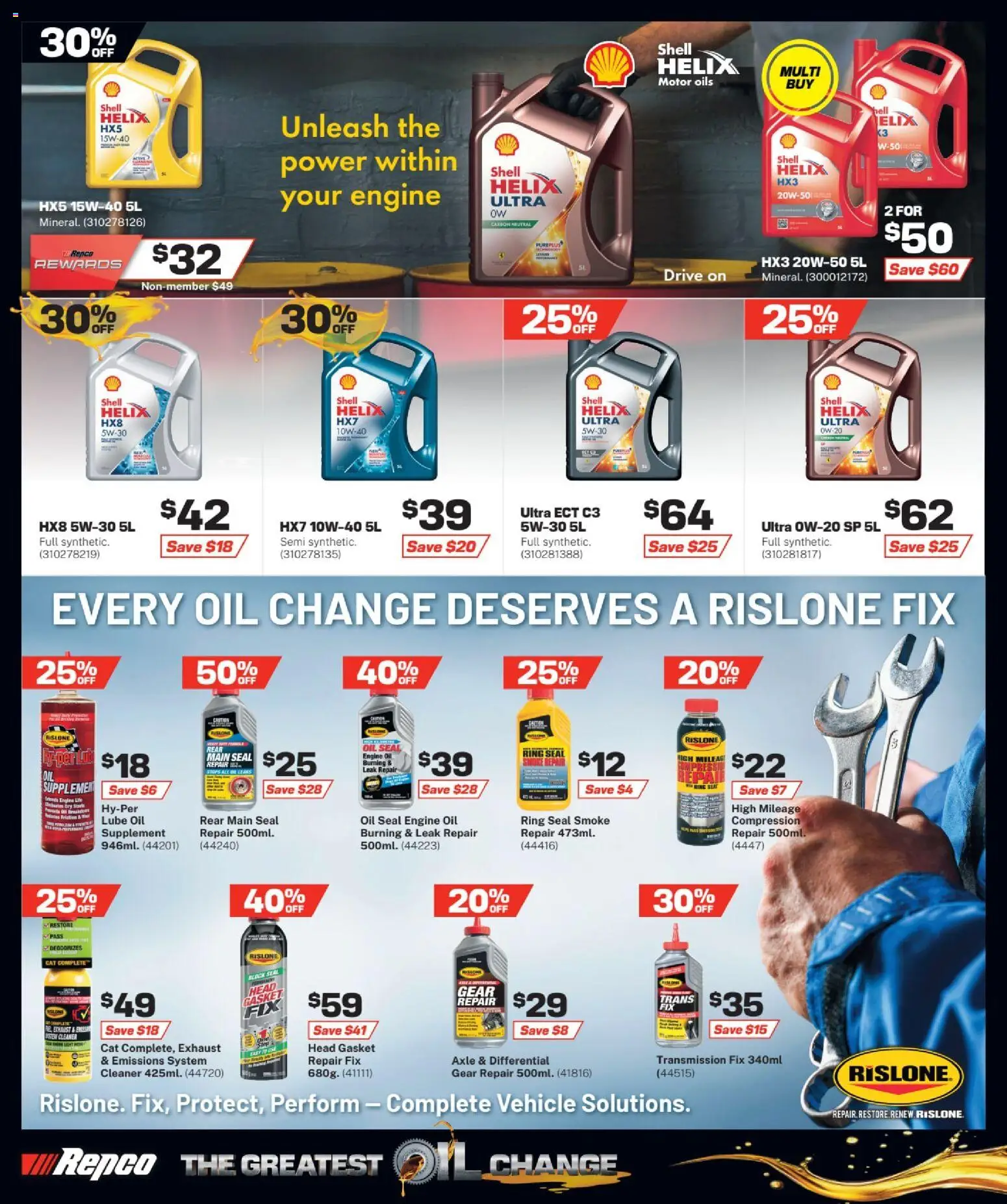 Repco catalogue - valid from 05.11.2025 | Page: 6 | Products: Compression, Cleaner, Oil