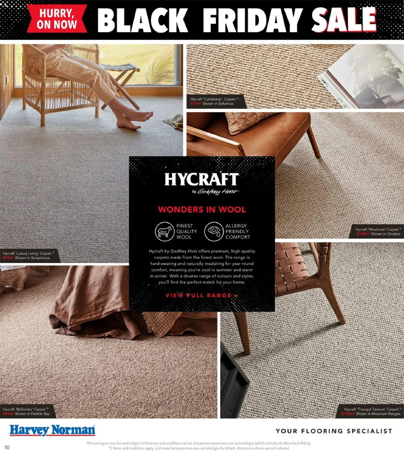 Harvey Norman catalogue - valid from 13.11.2025 | Page: 10 | Products: Carpet, Flooring, Accessories, Allergy