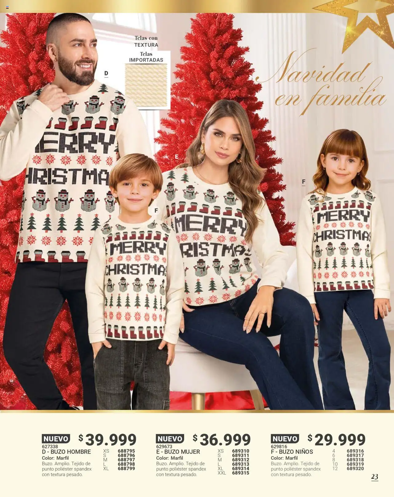Carmel revista - valida desde el 01.12.2025 | Página: 23 | Productos: Buzo