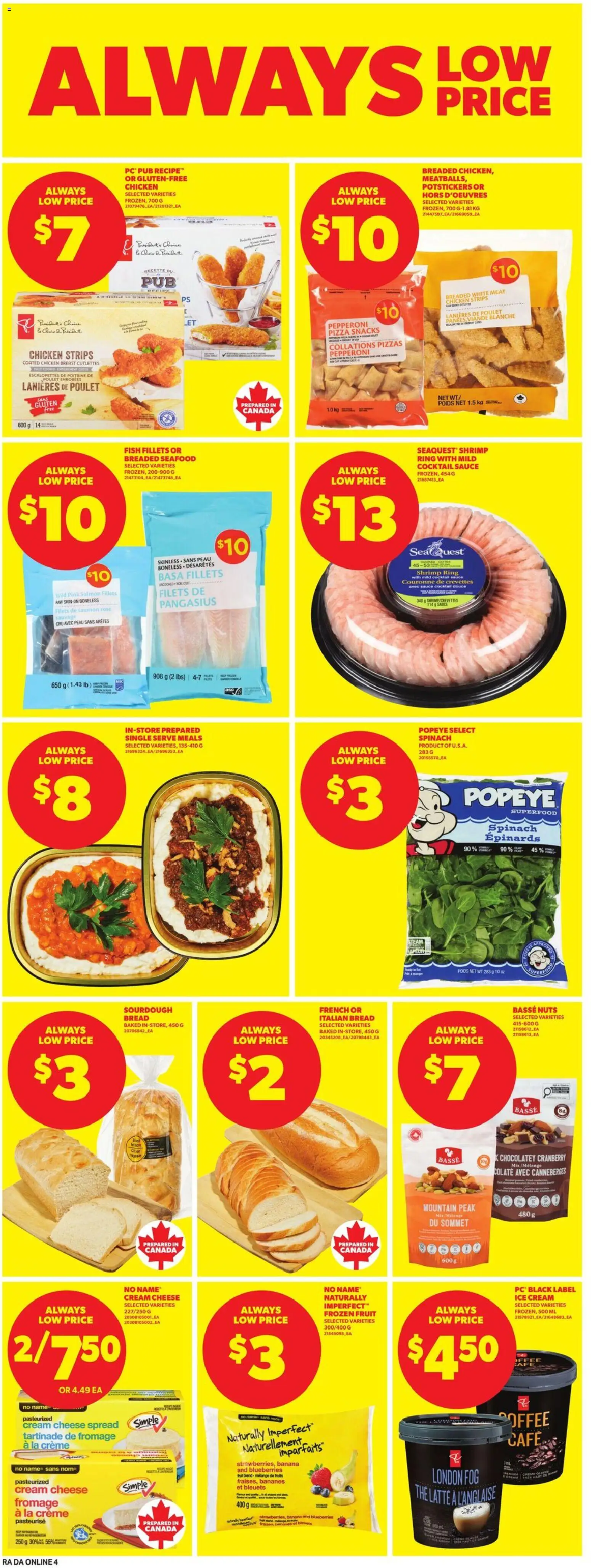 Atlantic Superstore flyer valid from 25.12.2025 | Page: 11 | Products: Nuts, Ice cream, Bread, Chicken