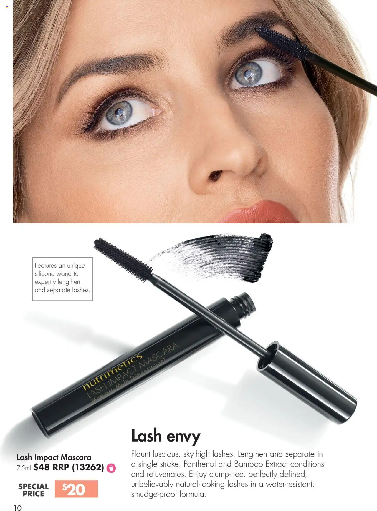 Nutrimetics catalogue - valid from 26.09.2025 | Page: 10 | Products: Mascara