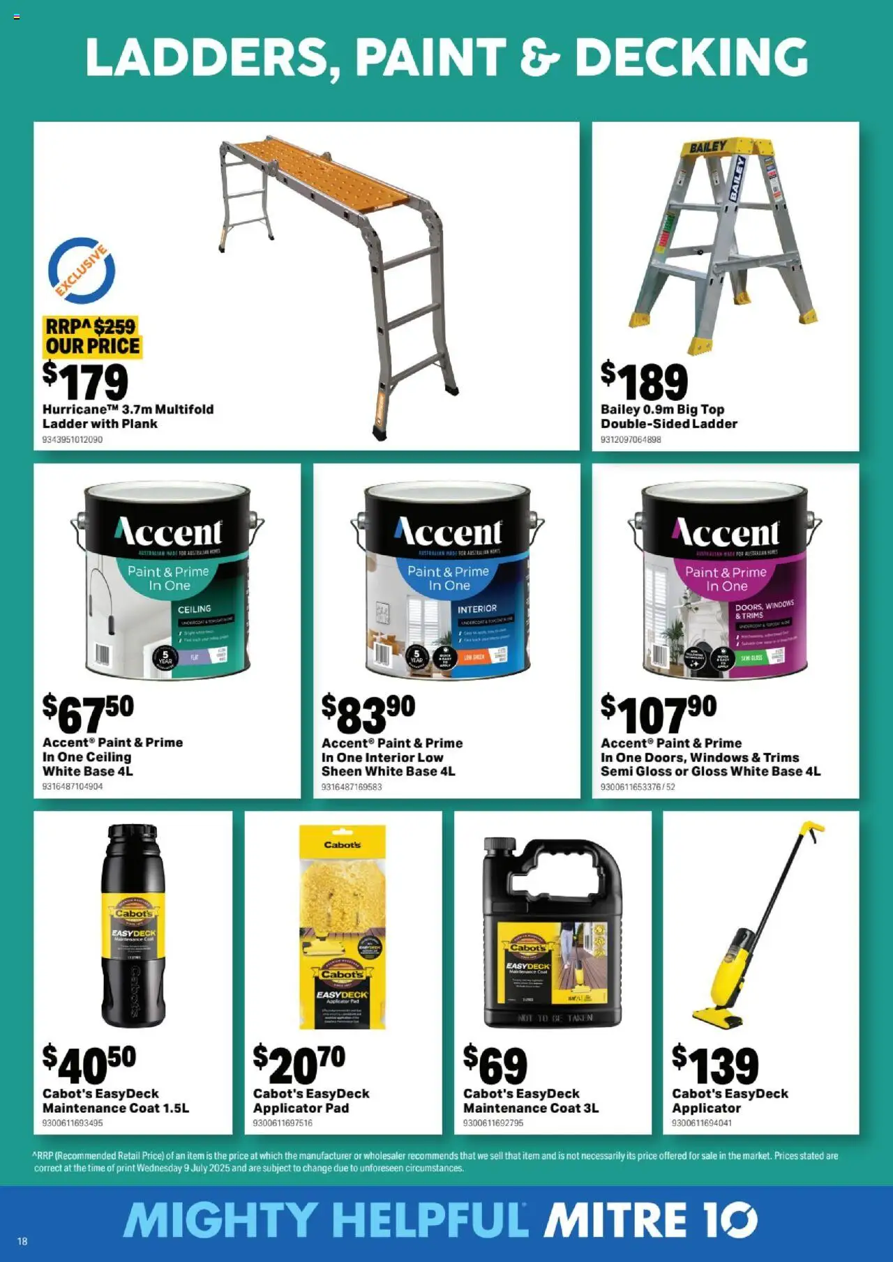 Mitre 10 catalogue - valid from 13.08.2025 | Page: 18 | Products: Coat, Decking