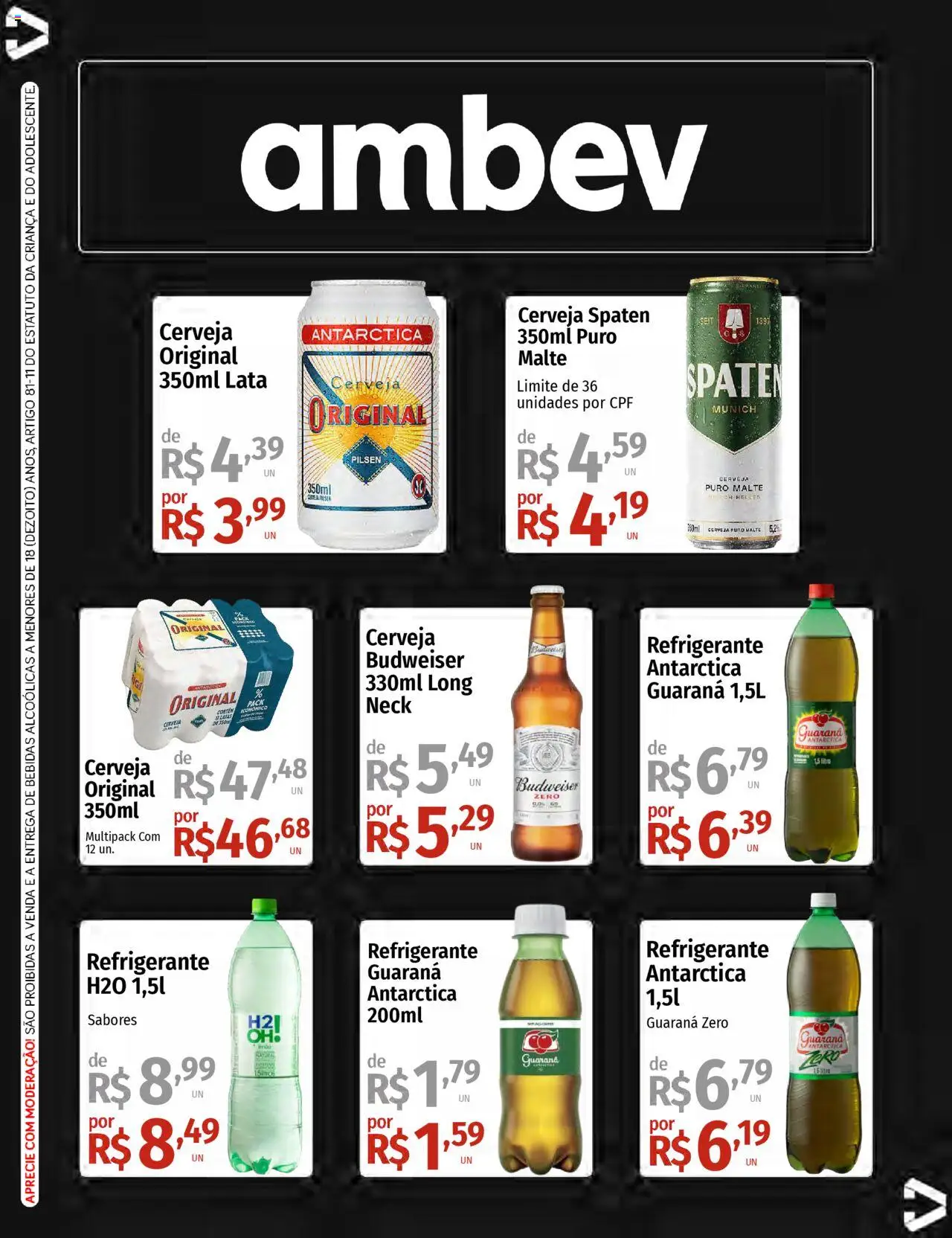 Supermercado Dalben Folheto - válido de 23.07.2025 | Página: 2 | Produtos: Guaraná, Cerveja, Refrigerante