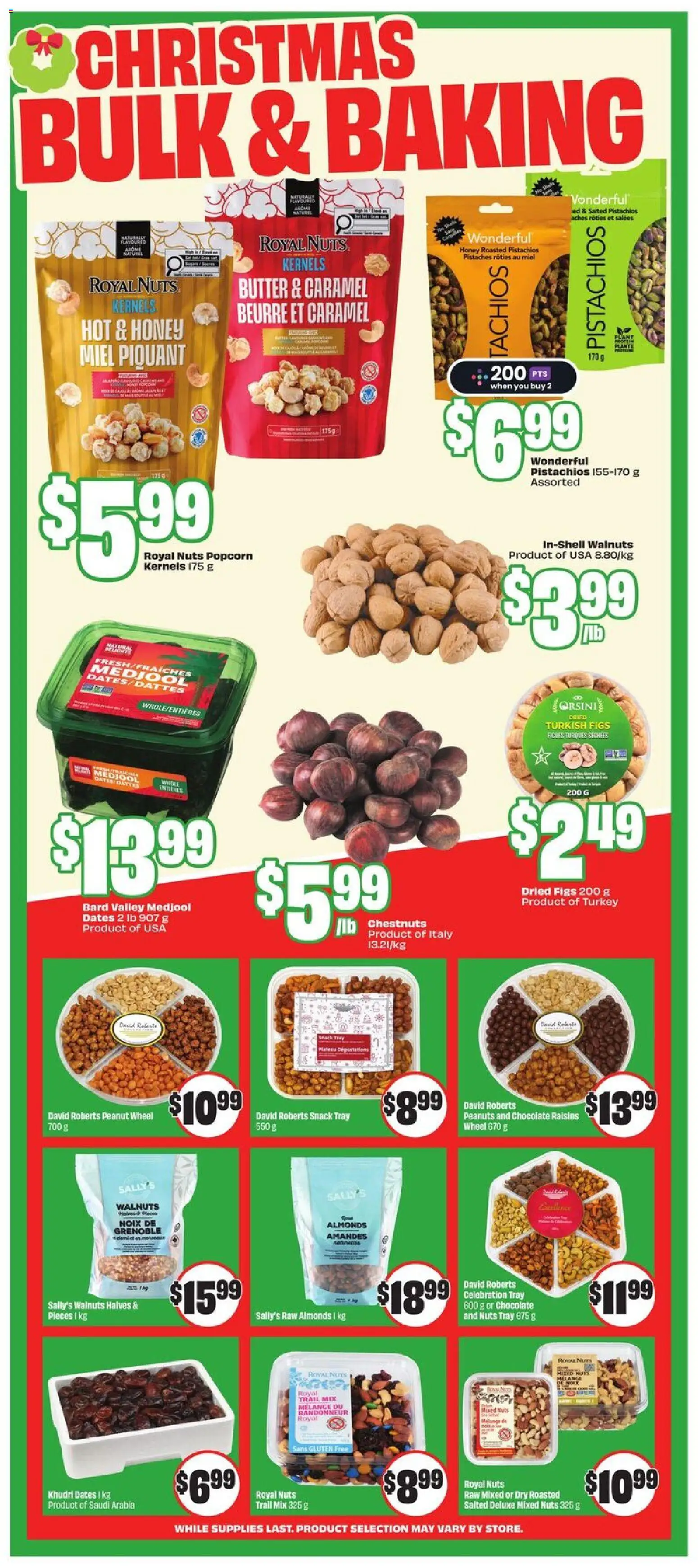 FreshCo flyer valid from 27.11.2025 | Page: 6 | Products: Turkey, Bed, Butter, Chocolate