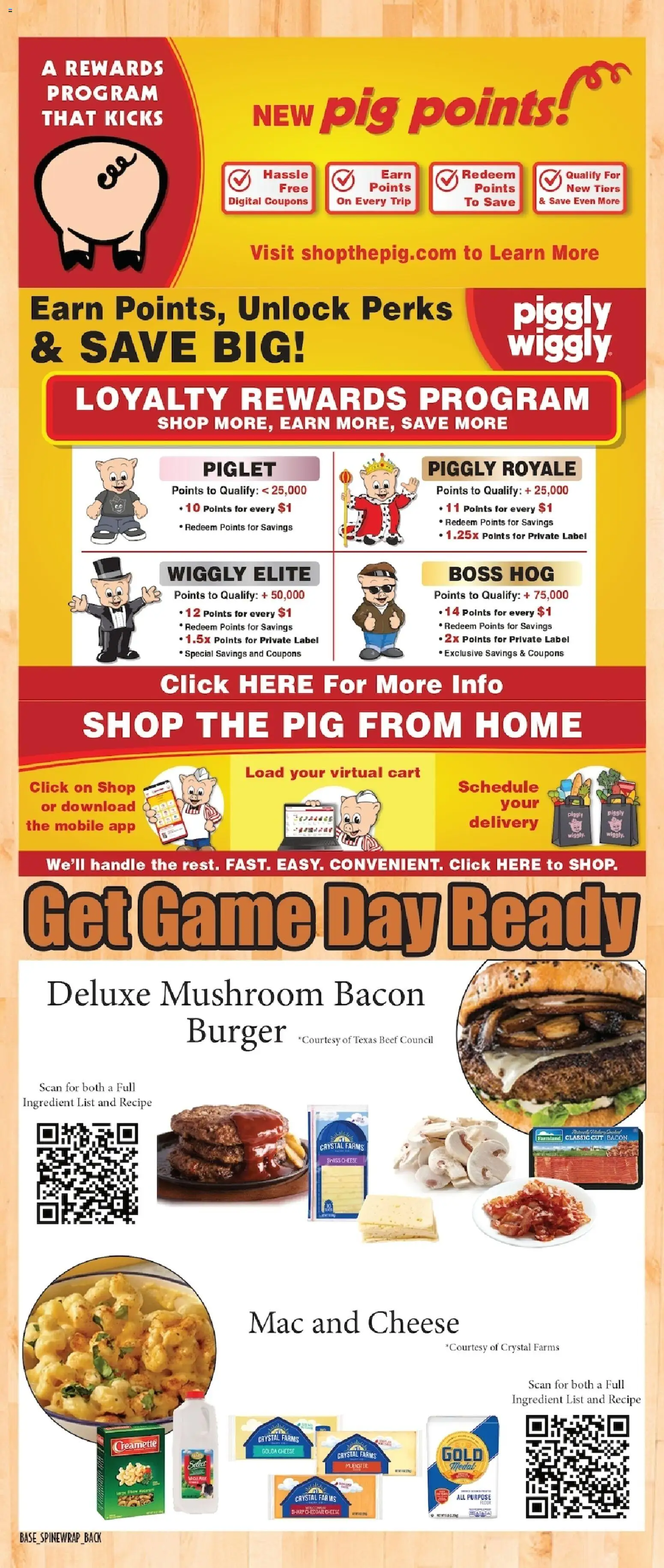 Piggly Wiggly Weekly Ad - valid from 25.03.2026 | Page: 2 | Products: Cheese, Beef, Game