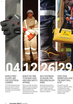Preview of Black Woods Safety Spotlight Magazine - valid from 07.10.2025 | Page: 2 | Products: Kits, Suit, Boots, Gloves