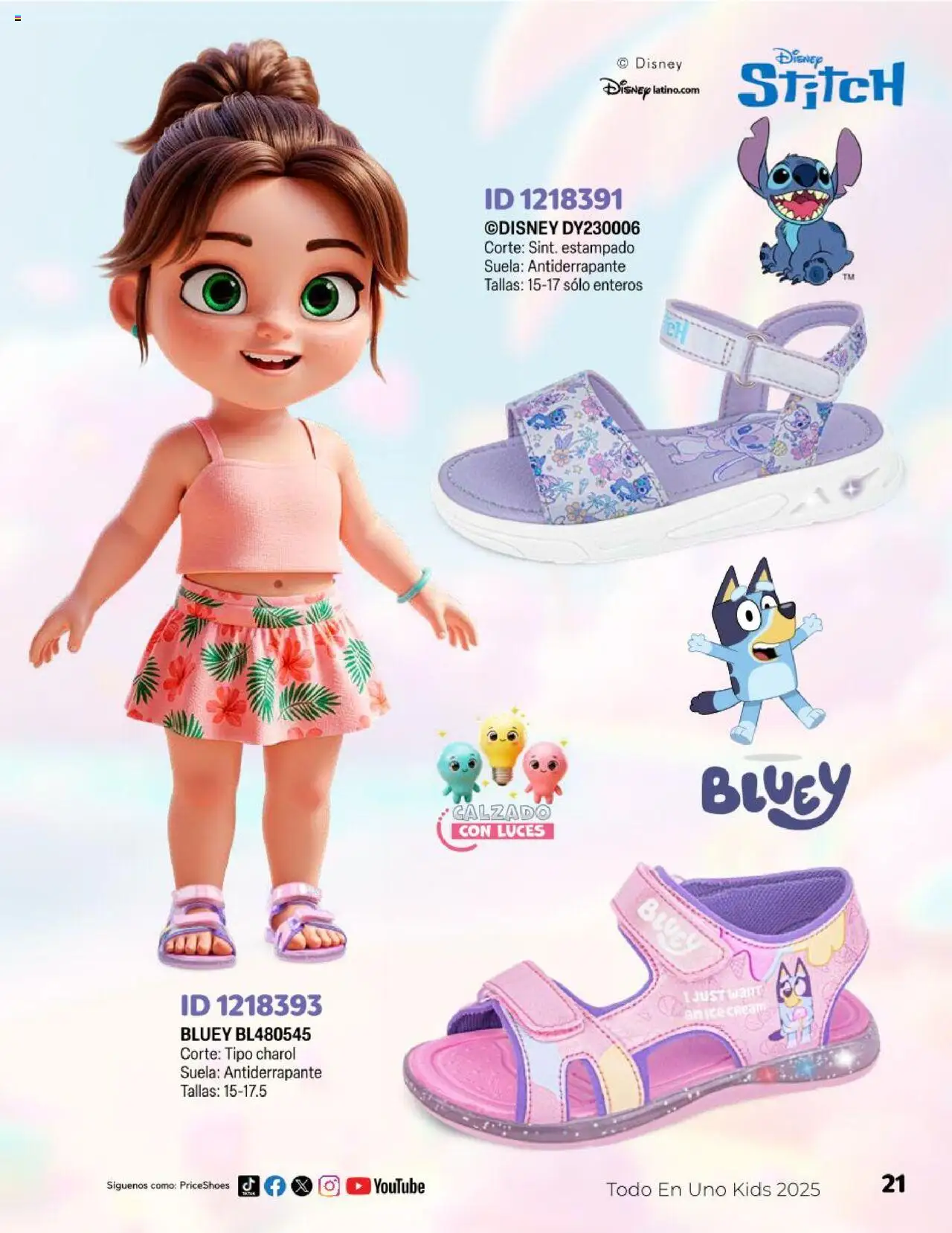 Nuevas ofertas de Price Shoes válidas en toda la República Mexicana desde el 23.04.2025. ¡Encuentra las mejores ofertas en Price Shoes catálogo Kids! | Página: 21