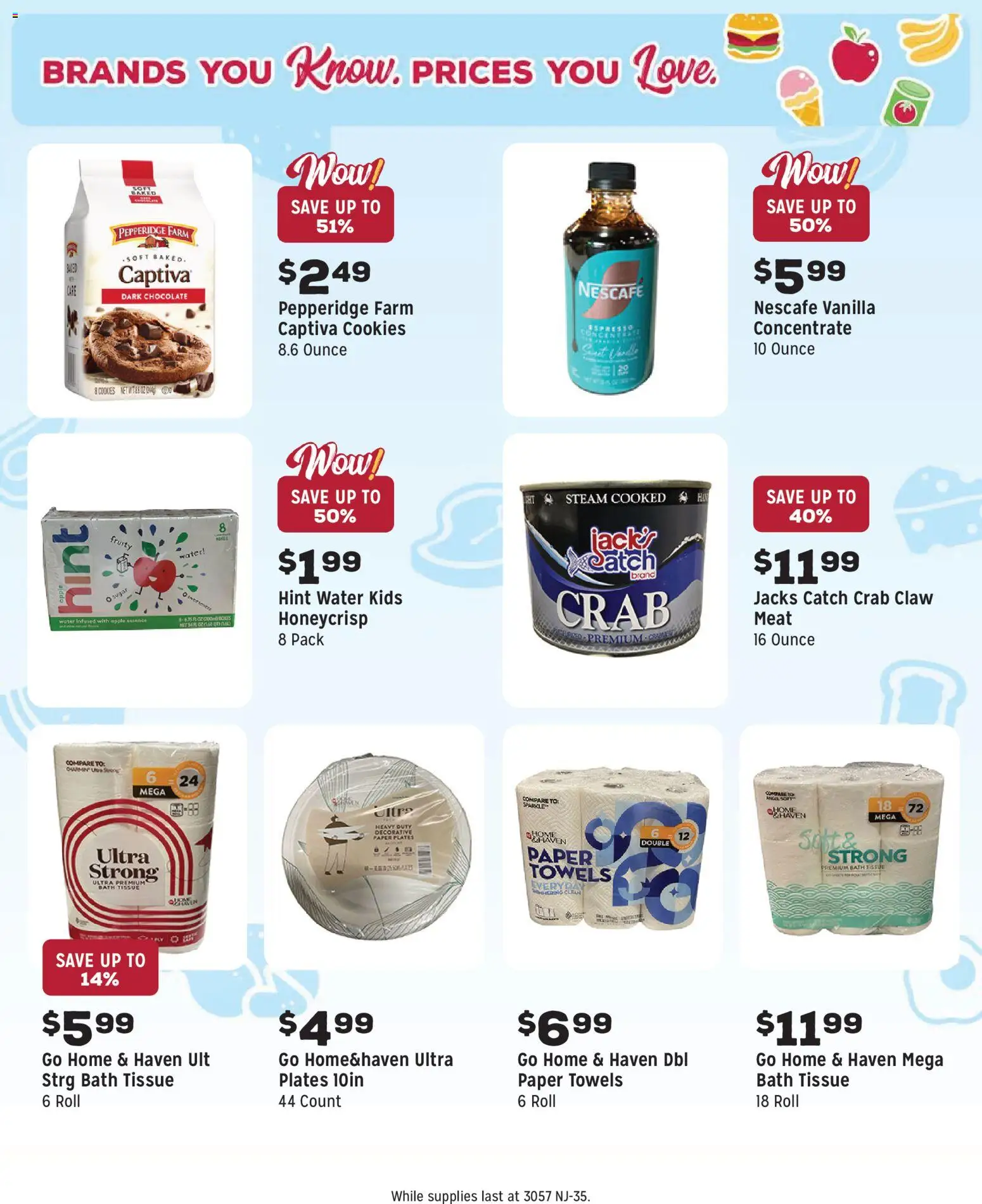Grocery Outlet Weekly Ad - valid from 22.10.2025 | Page: 13 | Products: Bath, Cookies, Water, Jacks
