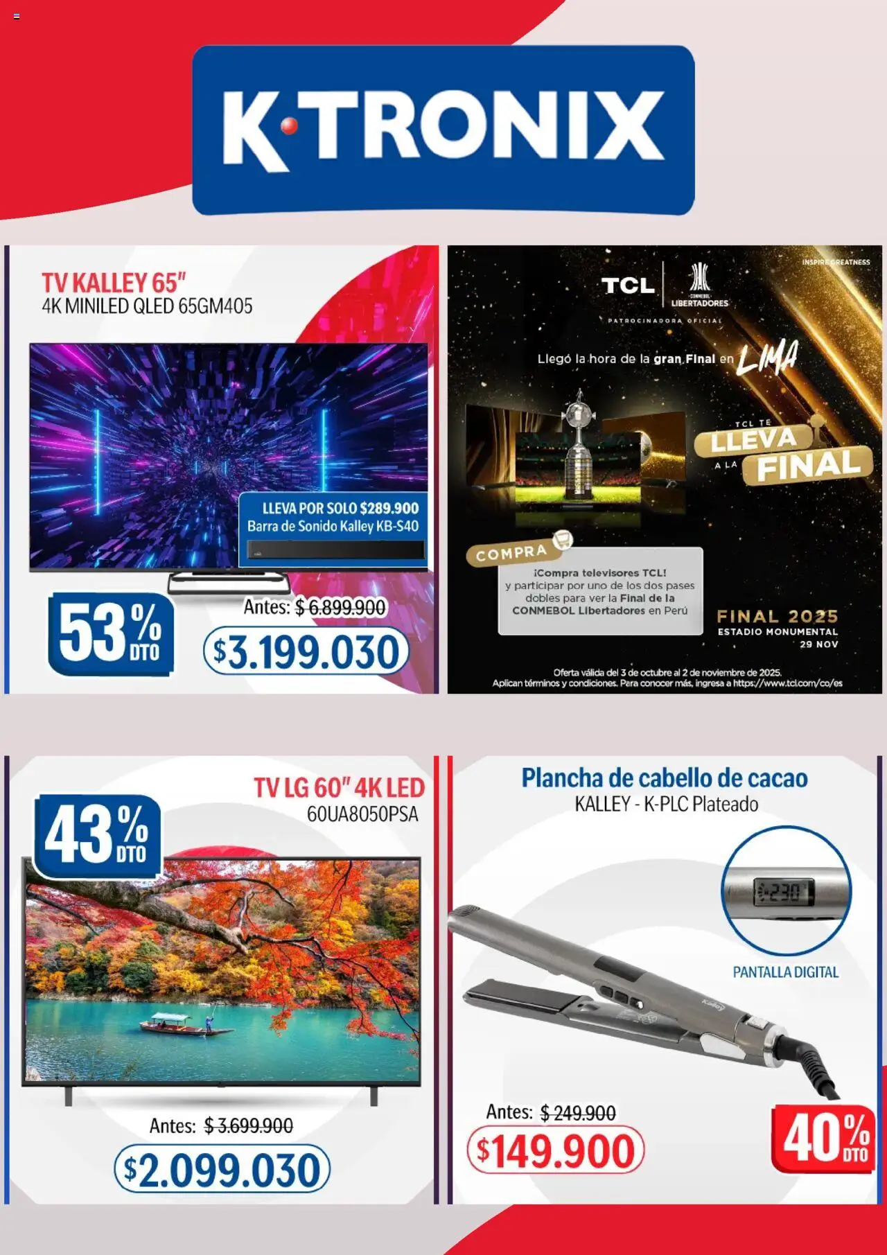 Ktronix revista - valida desde el 11.10.2025 | Página: 3 | Productos: Plancha