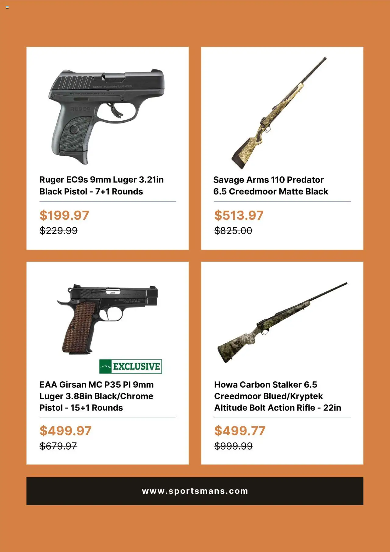 Sportsmans Warehouse Weekly Ad - valid from 18.08.2025 | Page: 2 | Products: Rifle