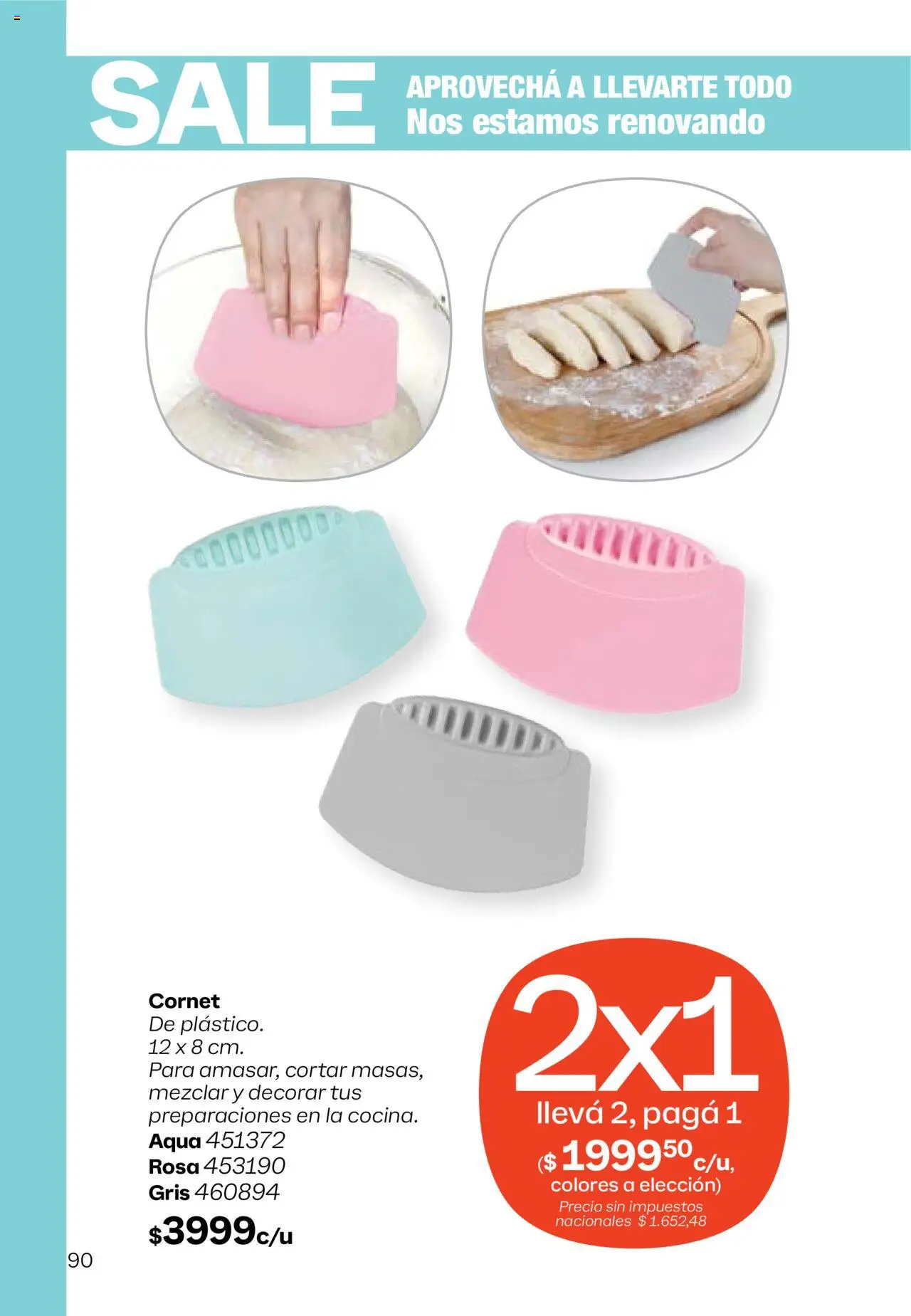 Tupperware Folleto │ válido desde el 11.08.2025 | Página: 91 | Productos: Cornet