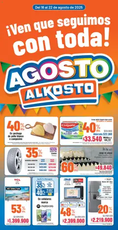 Alkosto - Catálogo Alkosto -  Vista previa de la revista de la tienda Alkosto valido desde el 16.08.2025