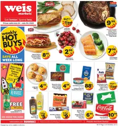 Preview of Weis weekly ads valid from 24.07.2025