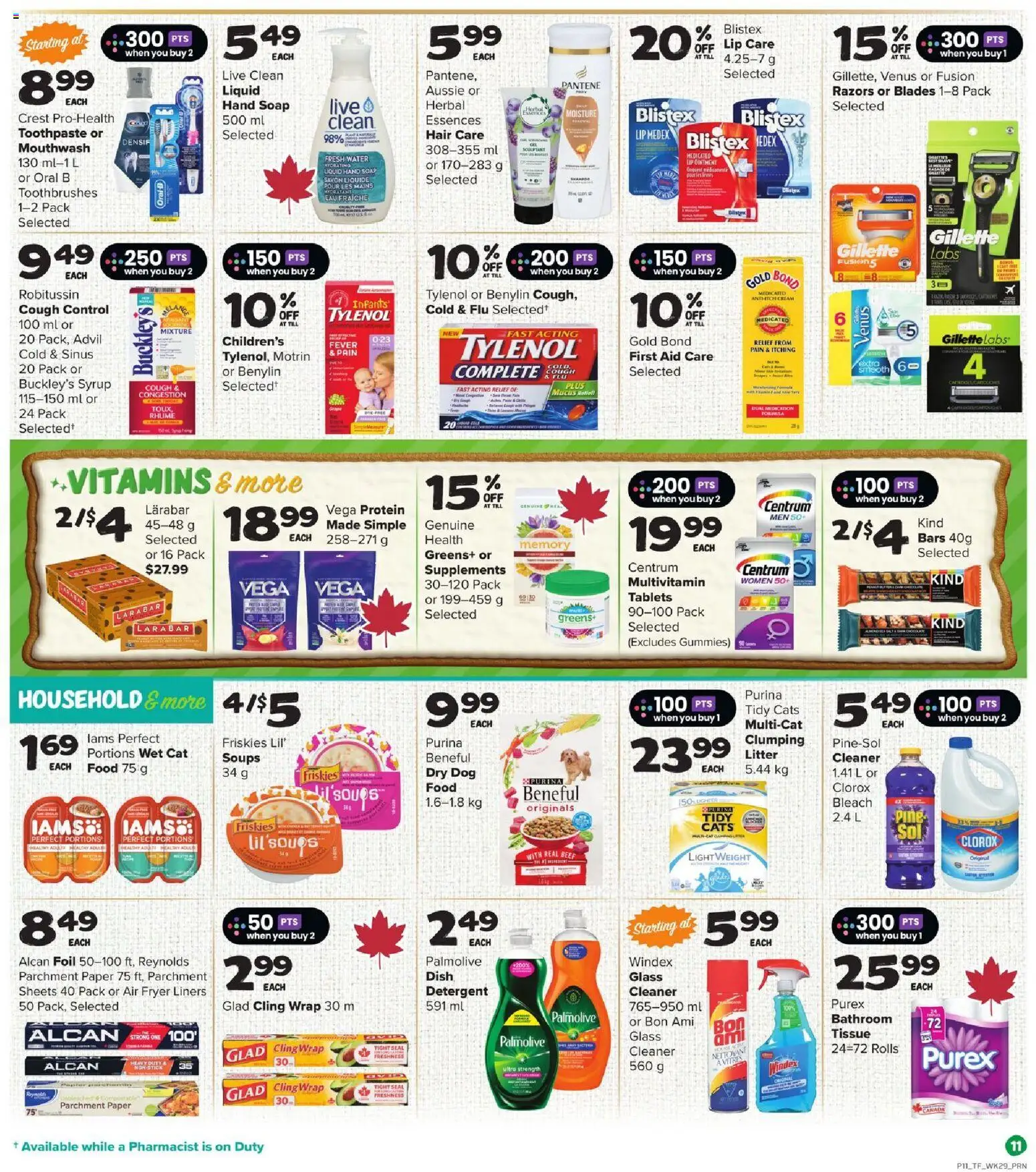 Thrifty Foods flyer valid from 13.11.2025 | Page: 12 | Products: Beef, Fryer, Soap, Chocolate