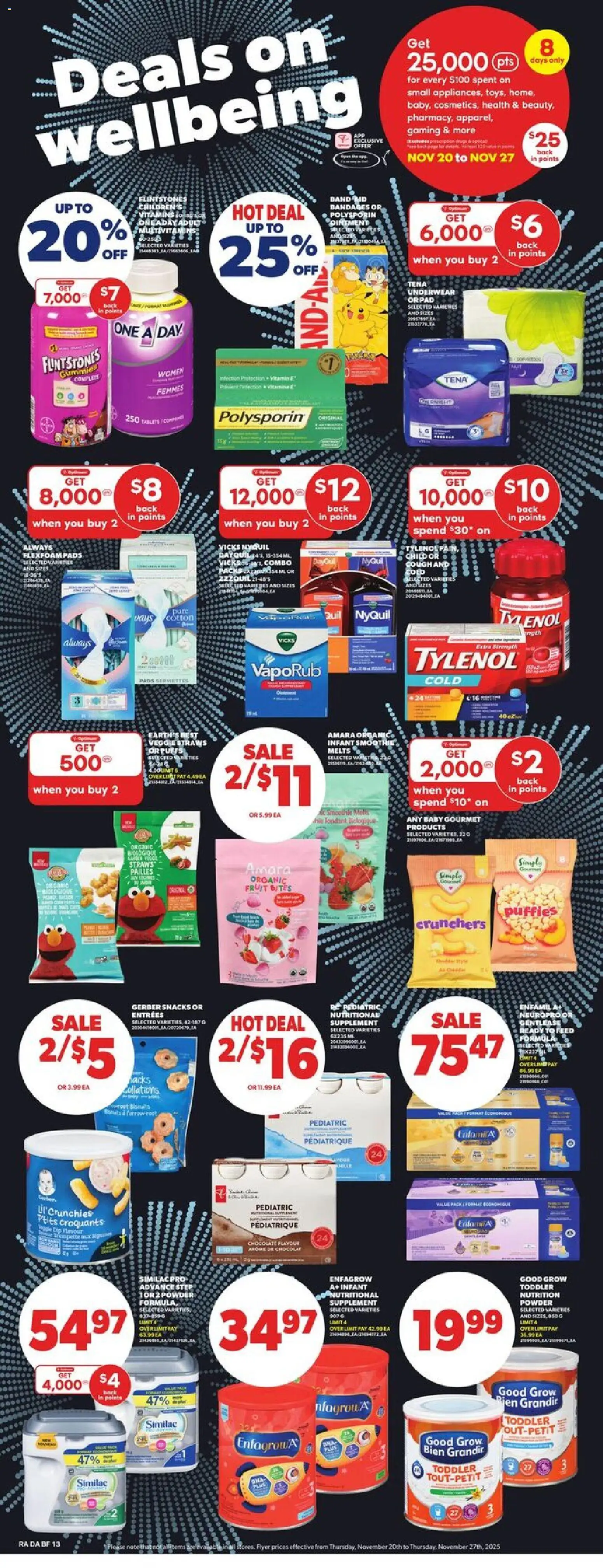 Atlantic Superstore flyer valid from 20.11.2025 | Page: 13 | Products: Powder, Chocolate, Underwear