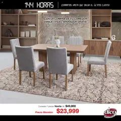 Vista previa de Muebles Dico - Catálogo Venta Maratónica Pacifico, nuevo folleto de la tienda, válido en México a partir del 01.01.2025 | Página: 5 | Productos: Aparador