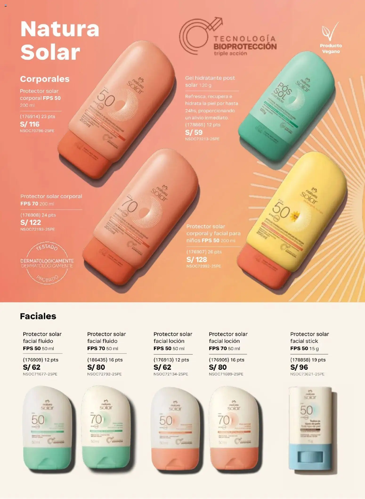 Catálogo Natura válido desde 31.03.2026 | Página: 143 | Productos: Protector solar