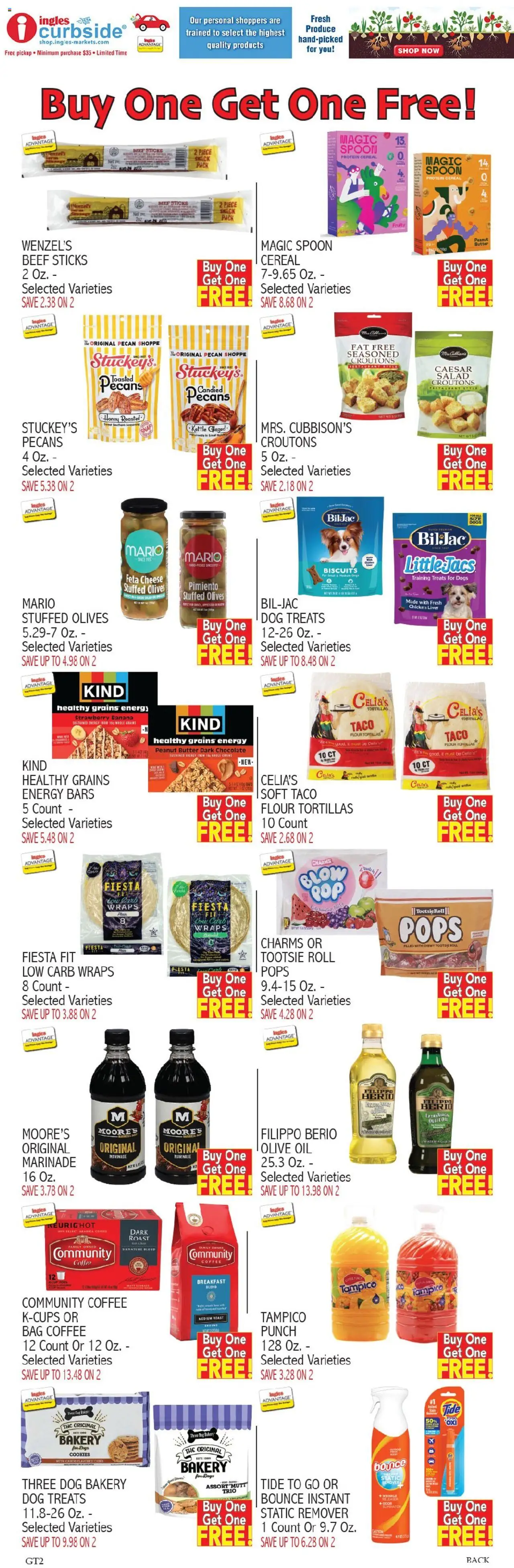 Ingles Weekly Ad - valid from 10.09.2025 | Page: 5 | Products: Cheese, Oil, Chocolate, Bag