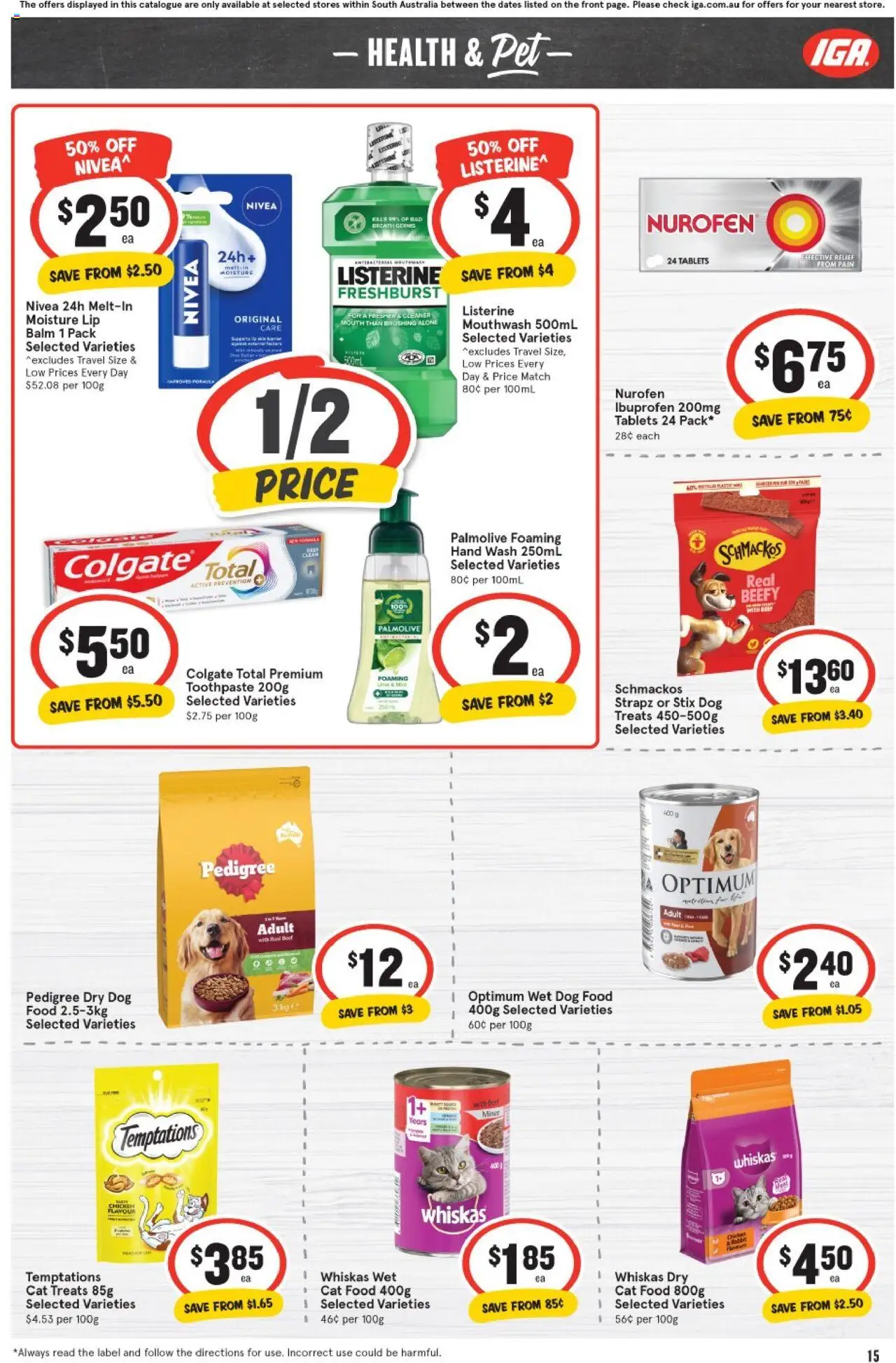 IGA catalogue - valid from 27.08.2025 | Page: 19 | Products: Cleaner, Beef, Toothpaste, Tablets