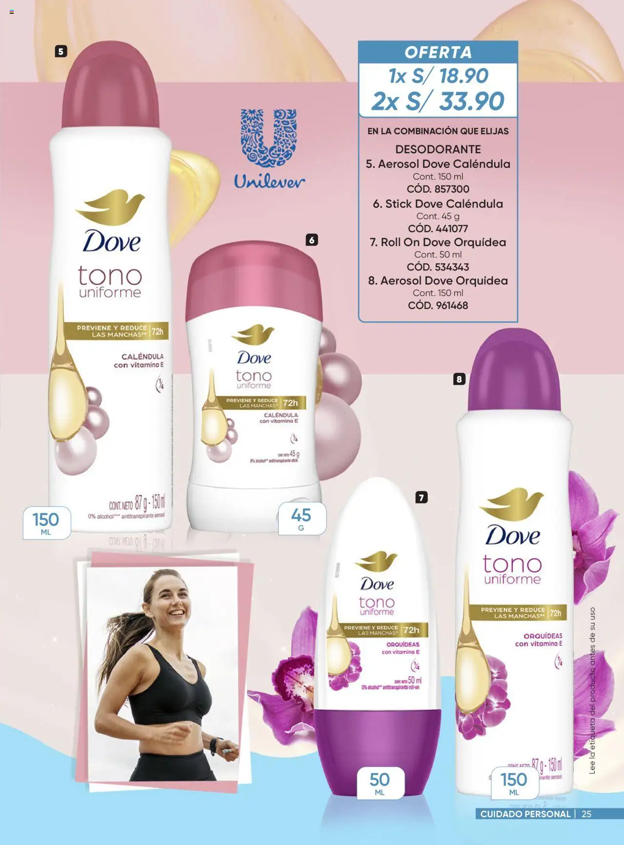 Catálogo Azzorti válido desde 18.08.2025 | Página: 25 | Productos: Desodorante, Antitranspirante