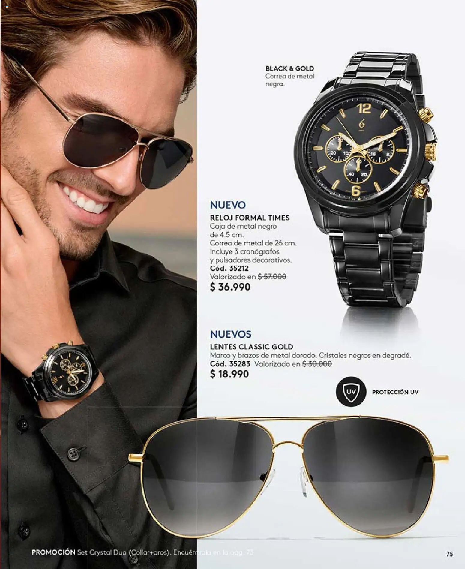 Catálogo Ésika Campaña 18 │ válido desde el 01.12.2025 | Página: 87 | Productos: Caja, Reloj