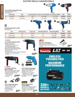 Preview of Princess Auto - Catalogue - Air & power from shop Princess Auto valid from 16.04.2025 | Page: 50 | Products: Case, Adapter, Battery