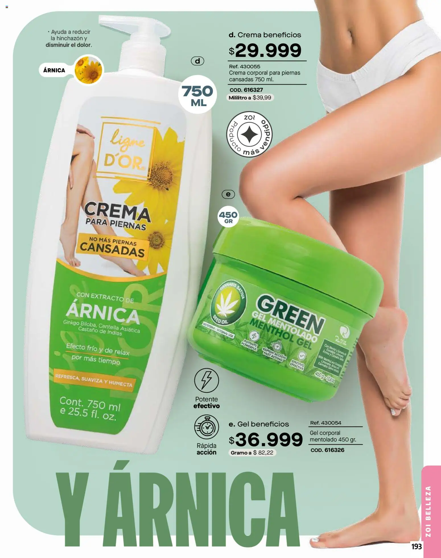 Carmel revista - valida desde el 01.02.2026 | Página: 193 | Productos: Crema, Gel corporal