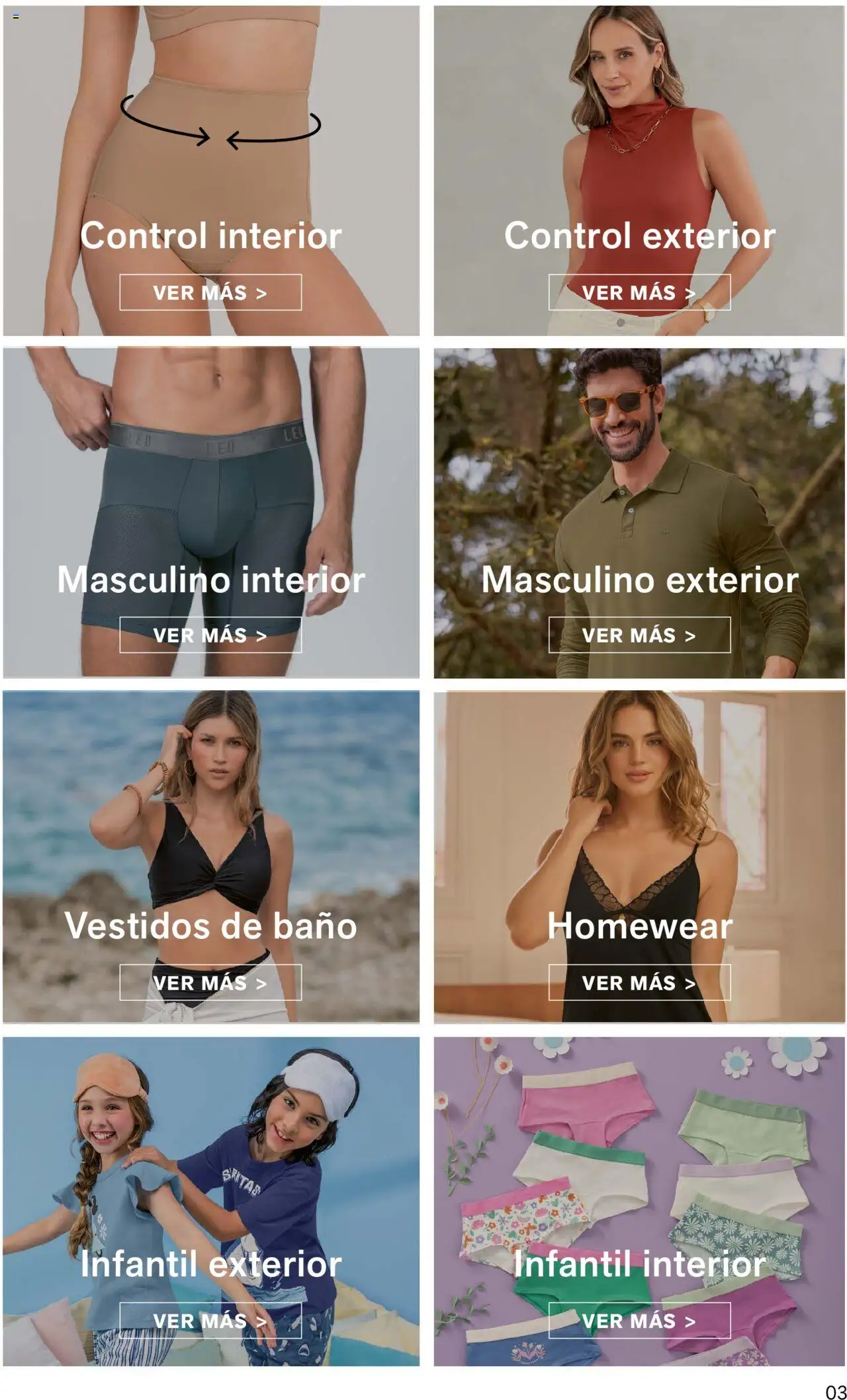 Leonisa revista - valida desde el 01.10.2025 | Página: 3 | Productos: Baño