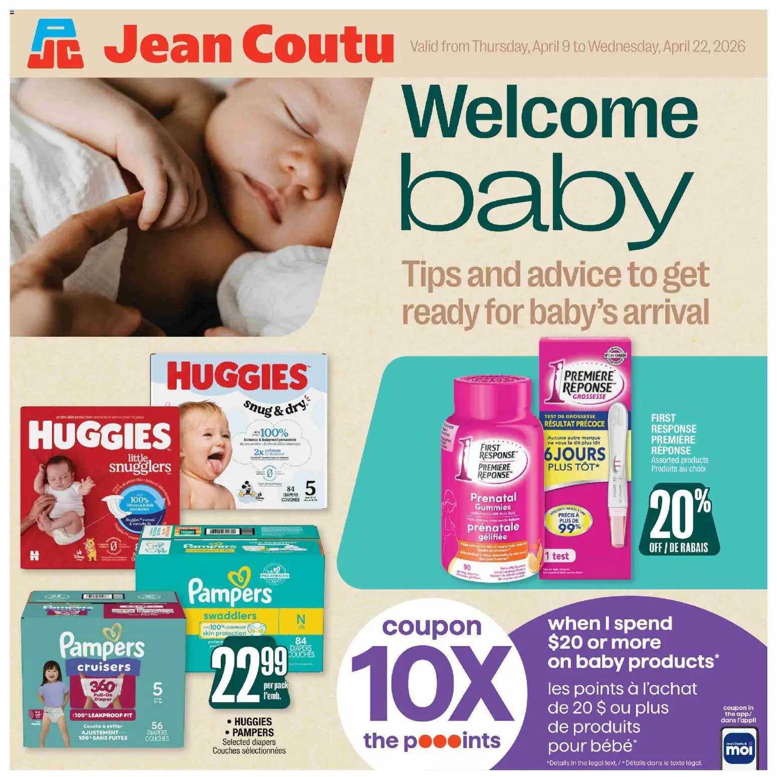 Jean Coutu flyer valid from 09.04.2026 | Page: 1