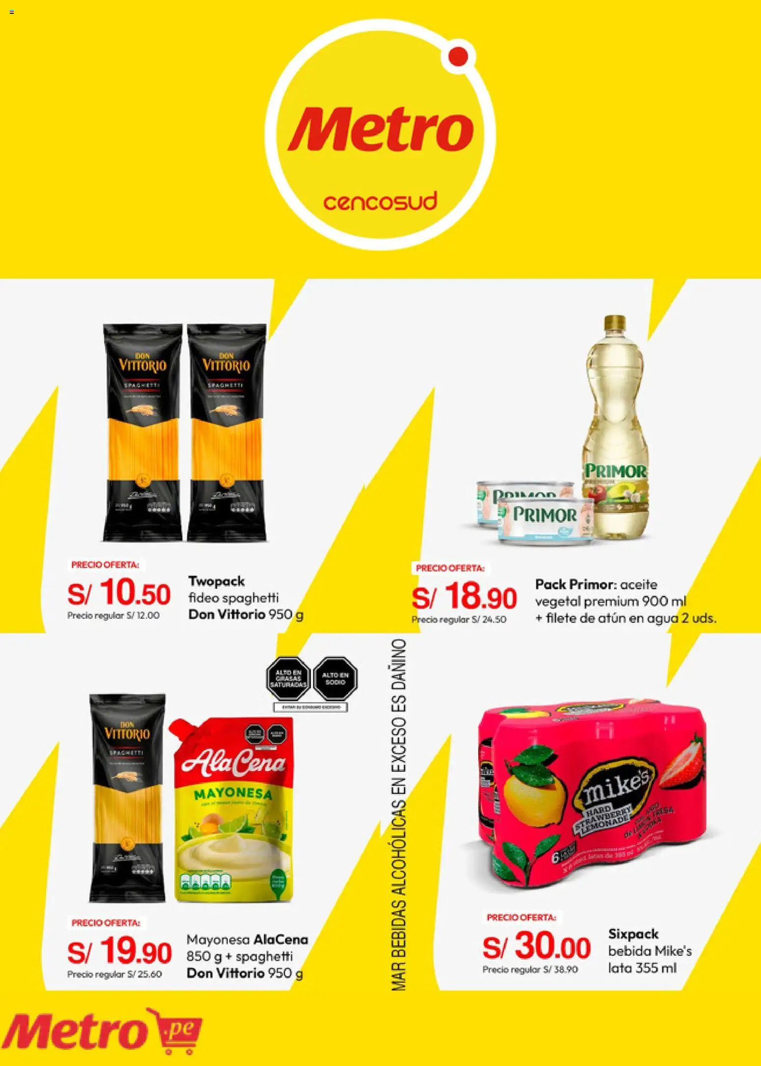 Catálogo Metro válido desde 27.04.2026 | Página: 2 | Productos: Aceite