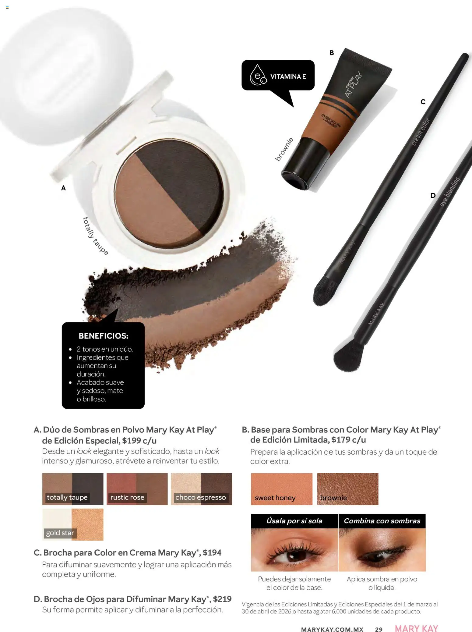 Nuevas ofertas de Mary Kay válidas en toda la República Mexicana desde el 01.03.2026. ¡Encuentra las mejores ofertas en Mary Kay catálogo! | Página: 29