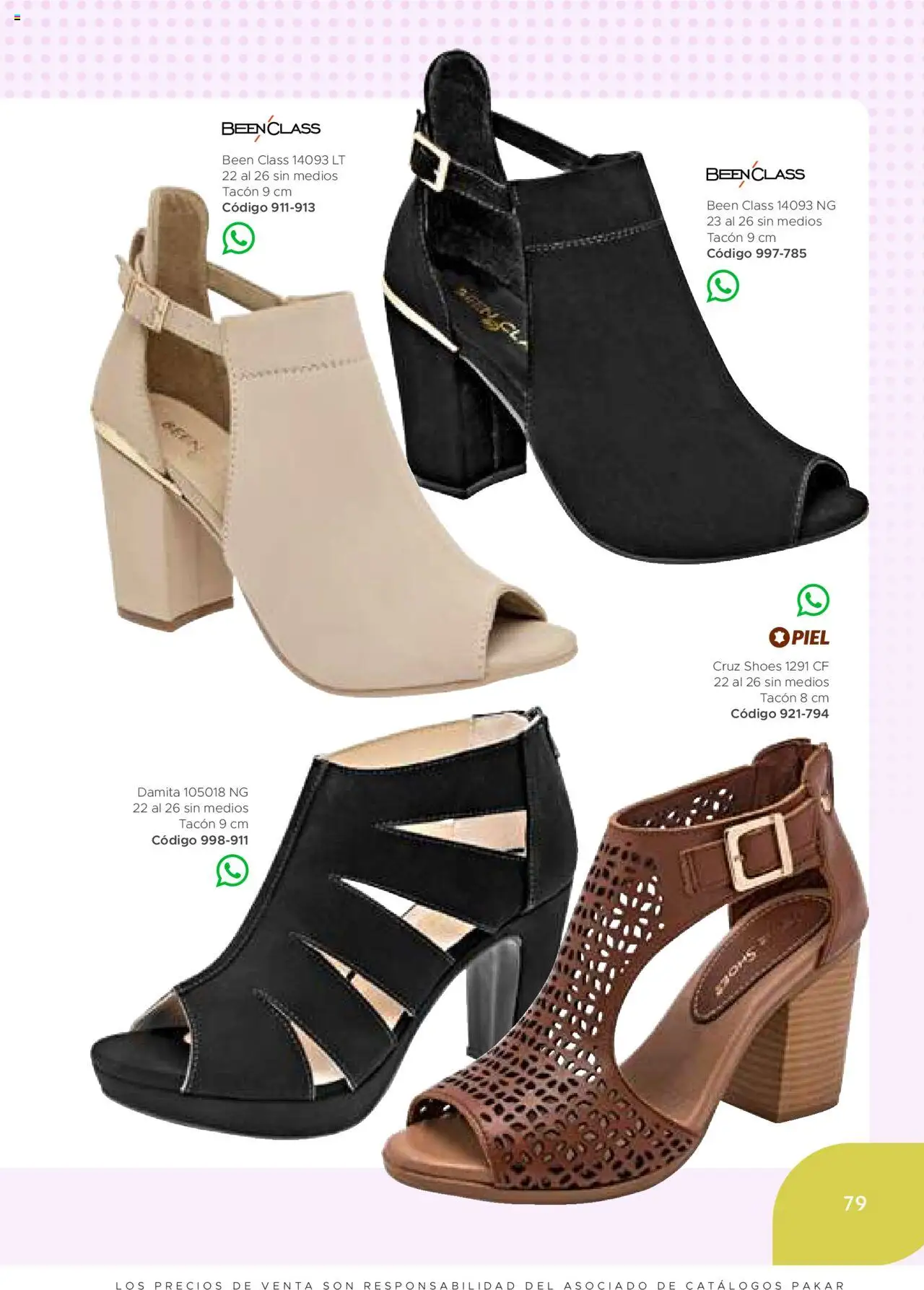 Nuevas ofertas de SC Pakar válidas en toda la República Mexicana desde el 24.07.2025. ¡Encuentra las mejores ofertas en SC Pakar Catálogo Mujer otoño / invierno! | Página: 79 | Productos: Res